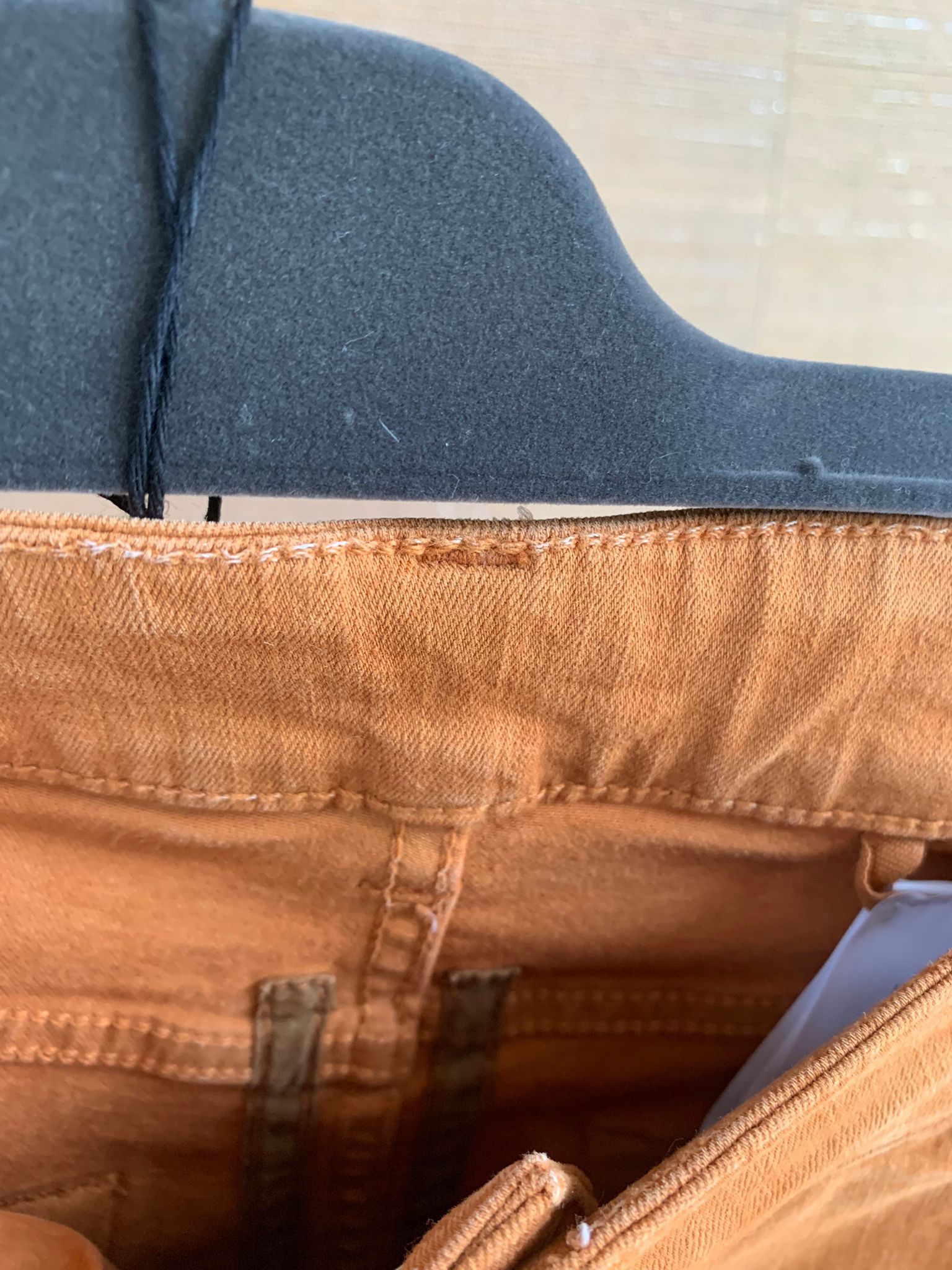 Rick Owens Drkshdw Beautiful Tyrone Cut Denim in Tangerine color Size US 31 - 13 Thumbnail