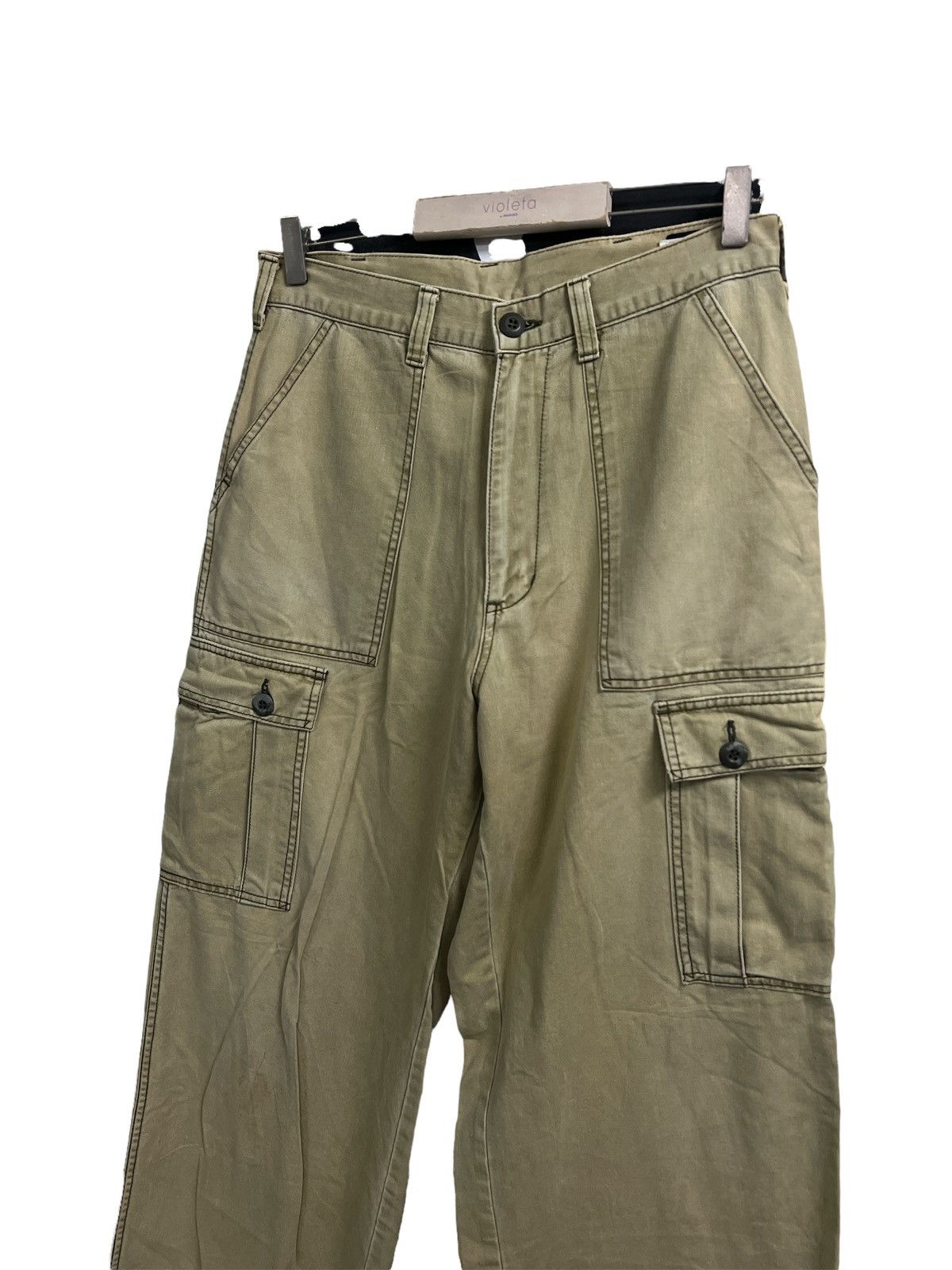 Japanese Brand × Schott BAGGY FADED SCHOTT CARGO PARACHUTE Size US 30 / EU 46 - 2 Thumbnail