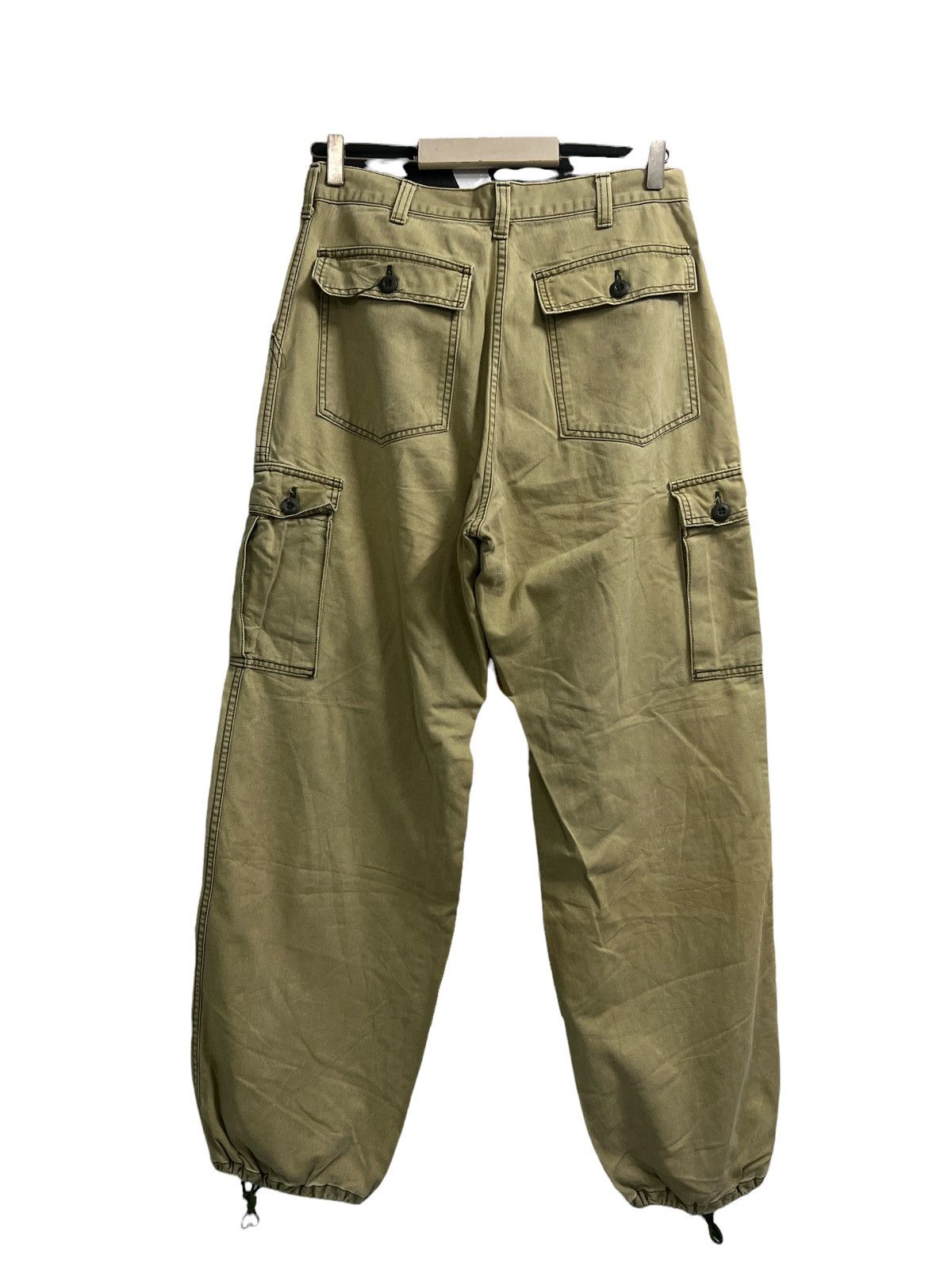 Japanese Brand × Schott BAGGY FADED SCHOTT CARGO PARACHUTE Size US 30 / EU 46 - 4 Thumbnail