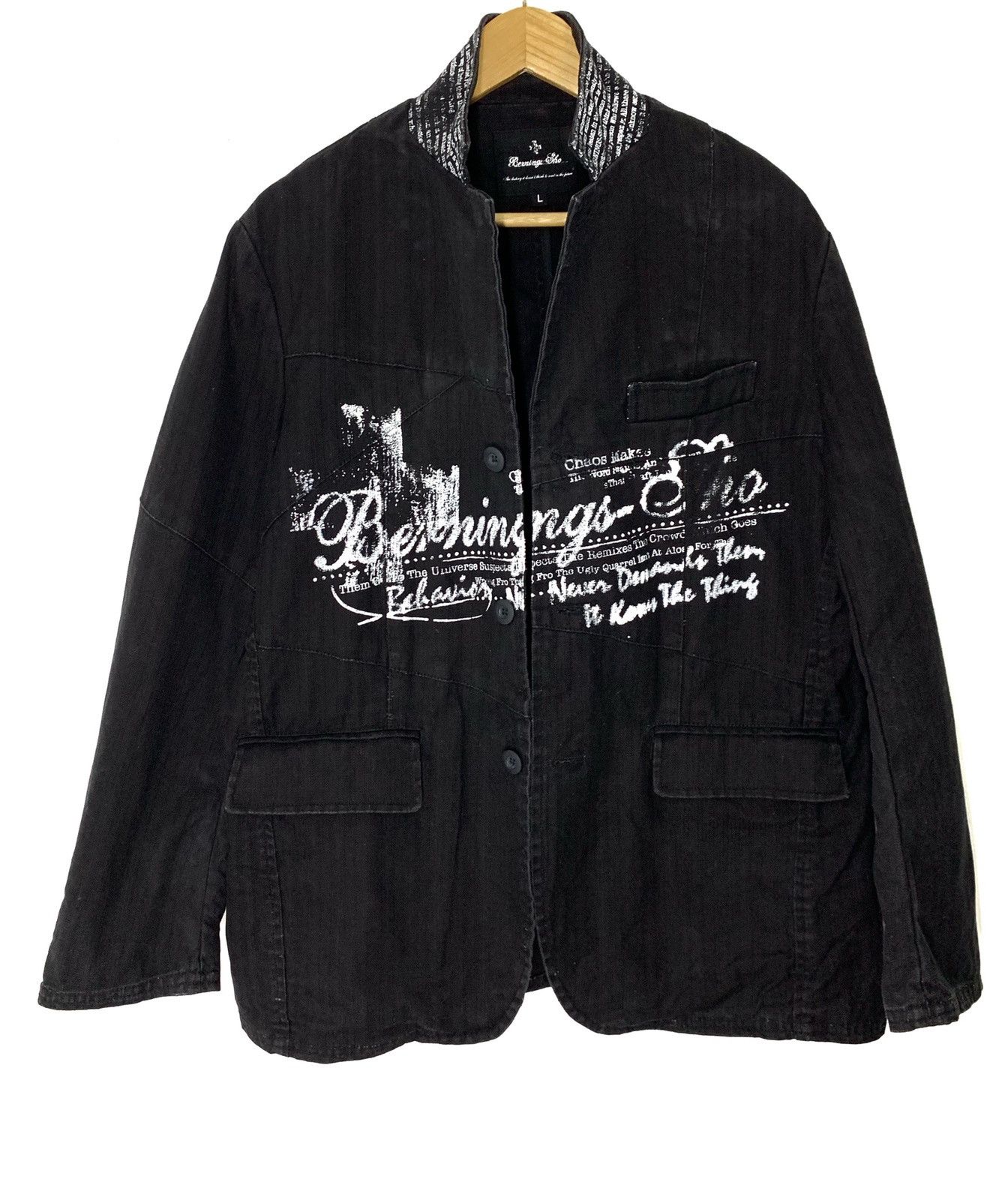 In The Attic Bermings Sho 🎌 Poem Denim Chore Jacket Size US S / EU 44-46 / 1 - 2 Thumbnail