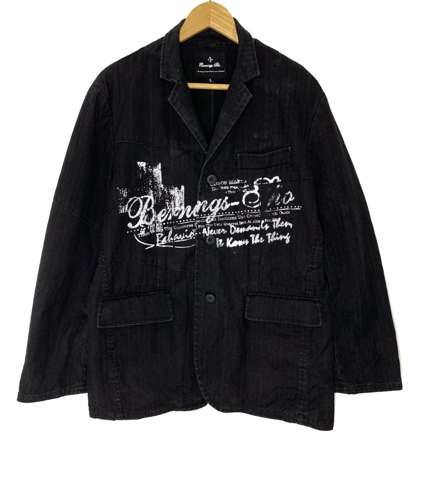In The Attic Bermings Sho 🎌 Poem Denim Chore Jacket Size US S / EU 44-46 / 1 - 1 Thumbnail