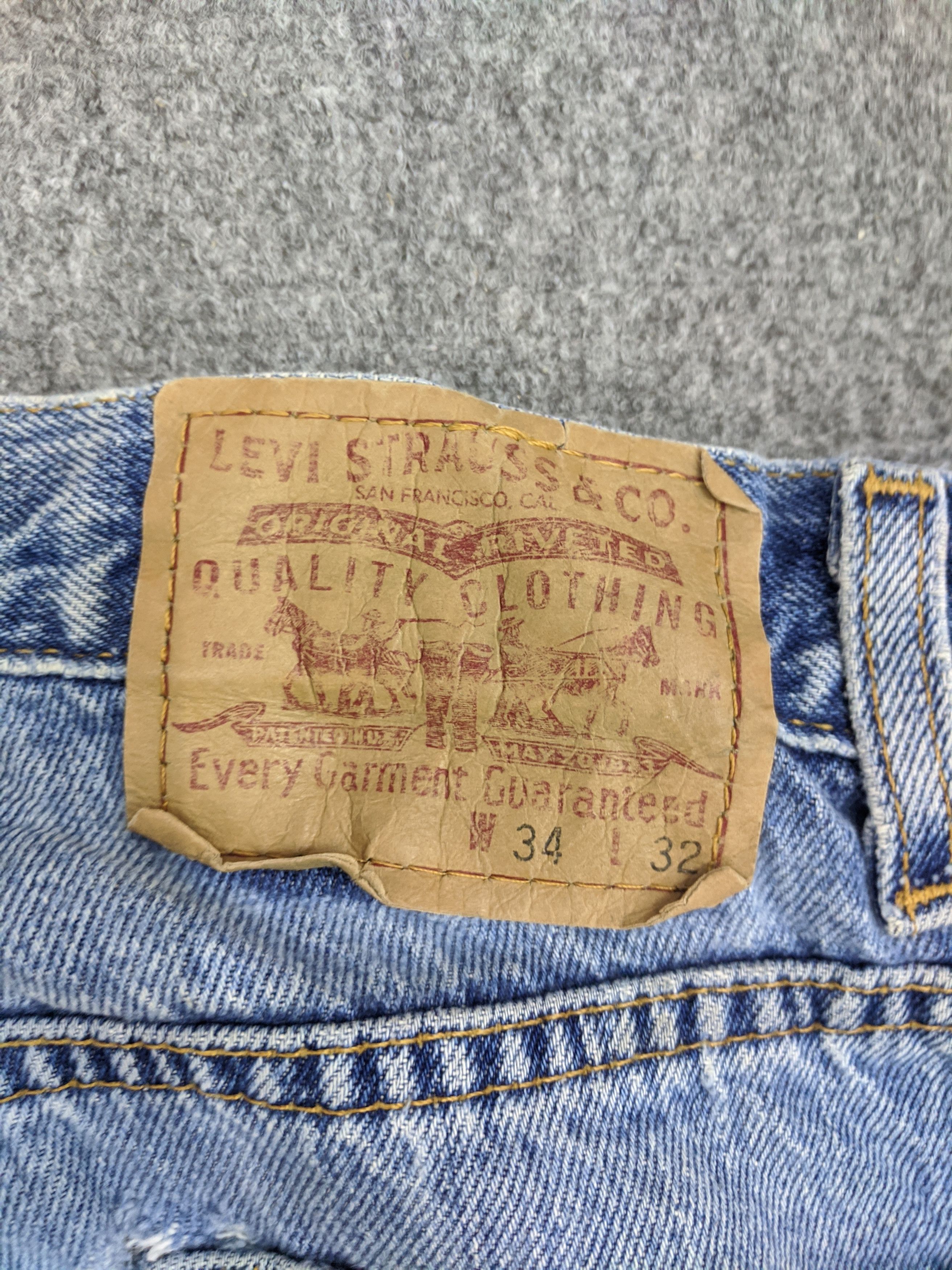 Levi's × Vintage Vintage levis Jeans DP0737 Size US 34 / EU 50 - 5 Thumbnail