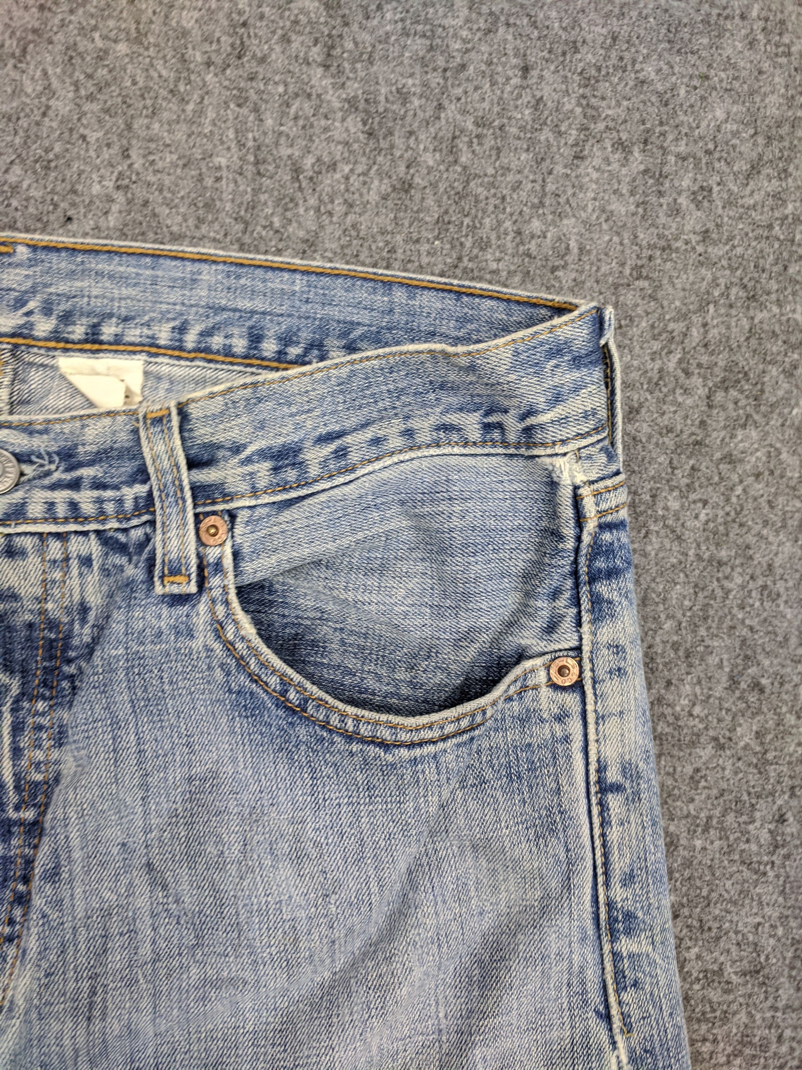 Levi's Vintage Sun Faded 90s Levis 501 Lightwash Jeans DP0827 Size US 34 / EU 50 - 8 Thumbnail
