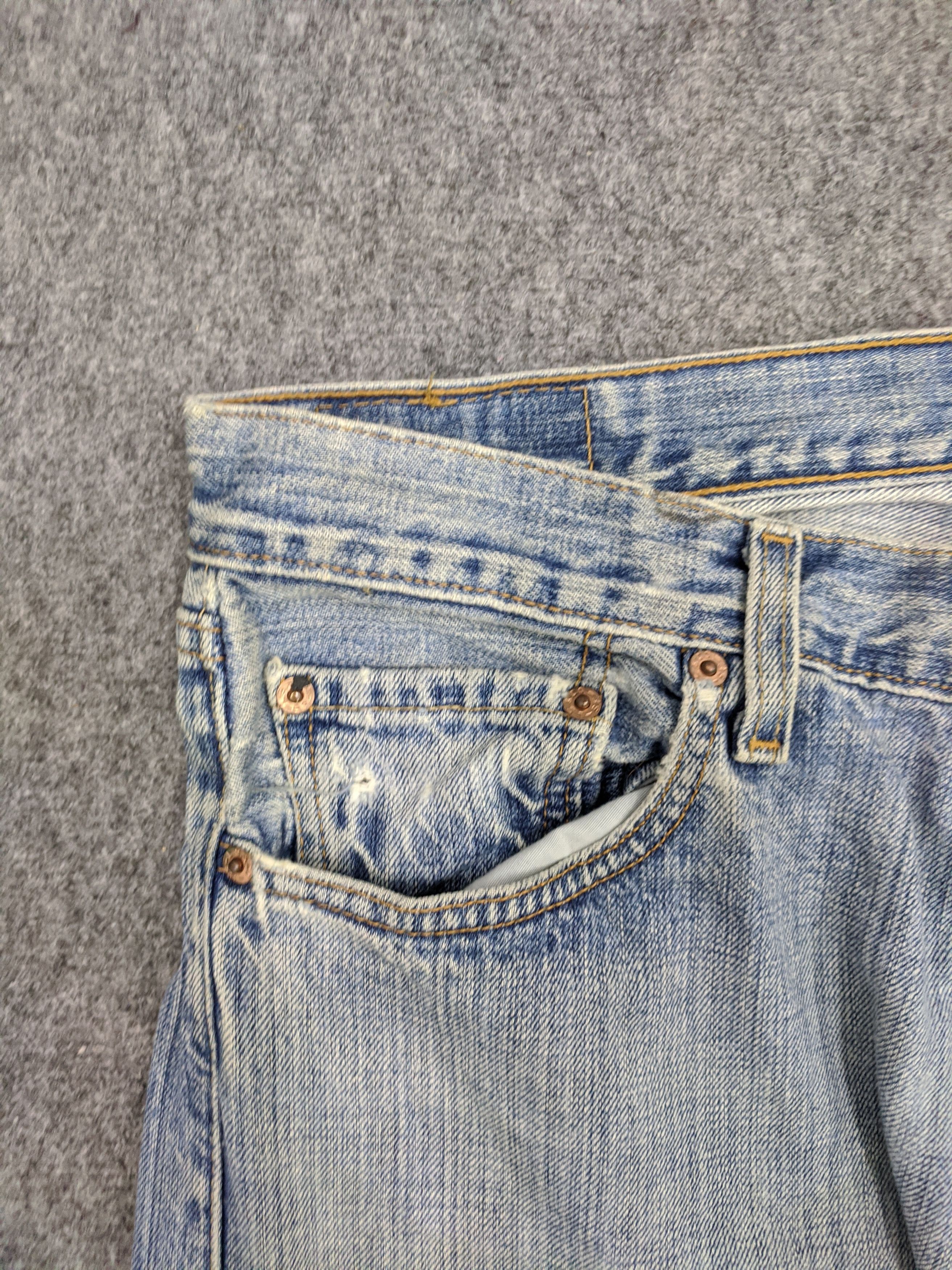 Levi's Vintage Sun Faded 90s Levis 501 Lightwash Jeans DP0827 Size US 34 / EU 50 - 9 Thumbnail