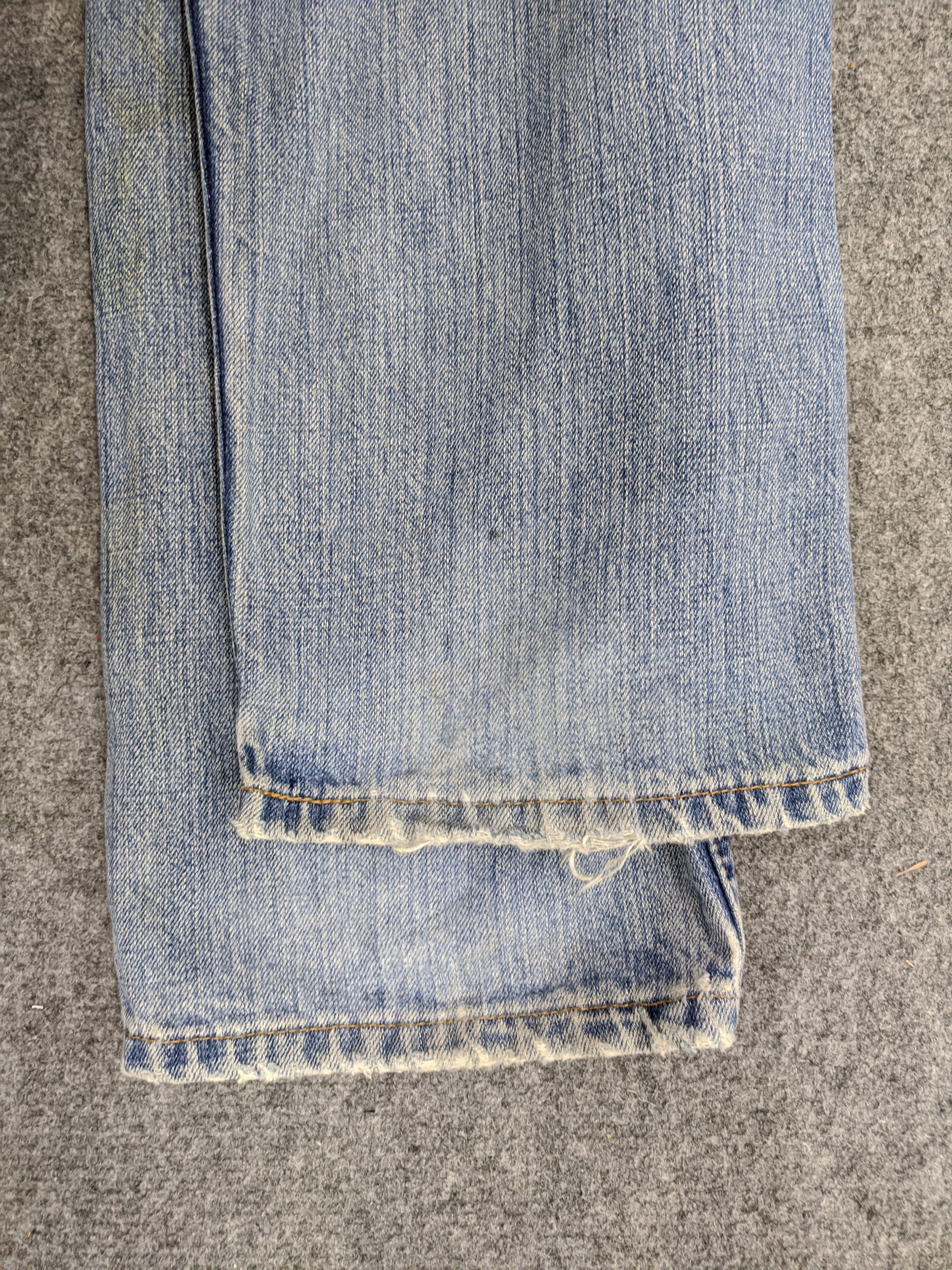 Levi's Vintage Sun Faded 90s Levis 501 Lightwash Jeans DP0827 Size US 34 / EU 50 - 15 Thumbnail