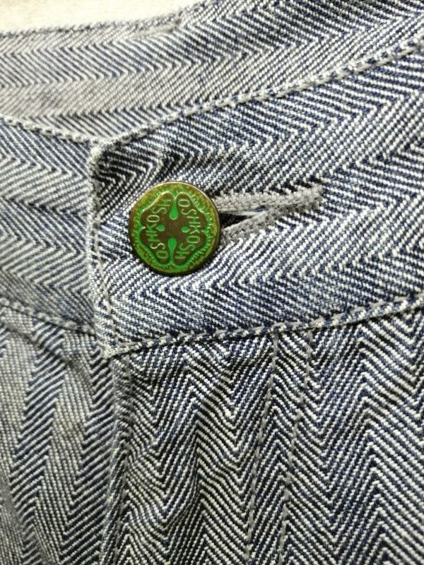 Oshkosh OSHKOSH Classic Herringbone Twill Workwear Carpenter Pants Size US 32 / EU 48 - 6 Thumbnail