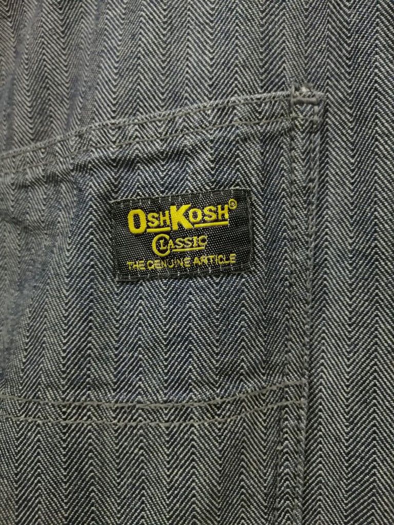 Oshkosh OSHKOSH Classic Herringbone Twill Workwear Carpenter Pants Size US 32 / EU 48 - 3 Thumbnail