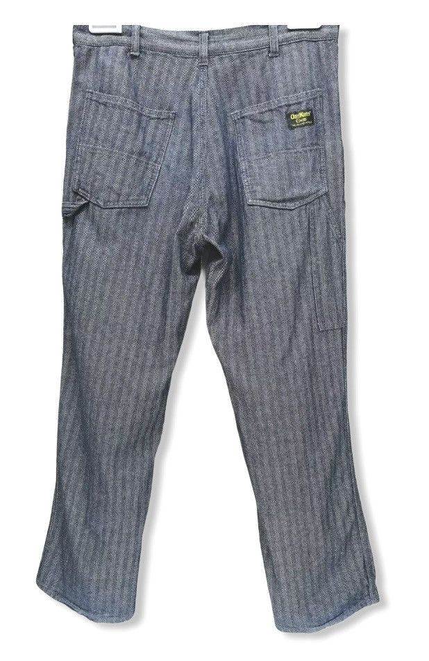 image of Oshkosh Classic Herringbone Twill Workwear Carpenter Pants in Light Blue, Men's (Size 32)