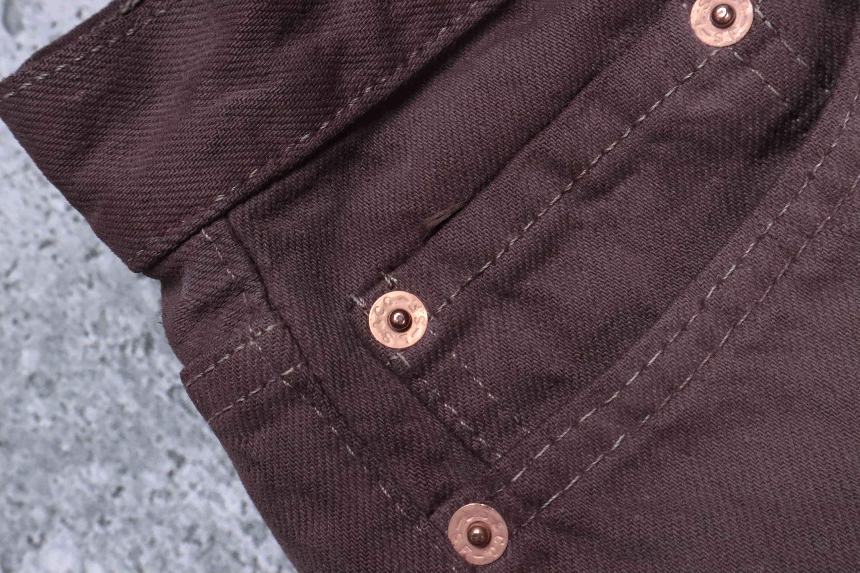 Levi's × Levi's Vintage Clothing × Vintage Levis 501 Made in USA Button Fly White Denim Jeans Size US 34 / EU 50 - 12 Thumbnail