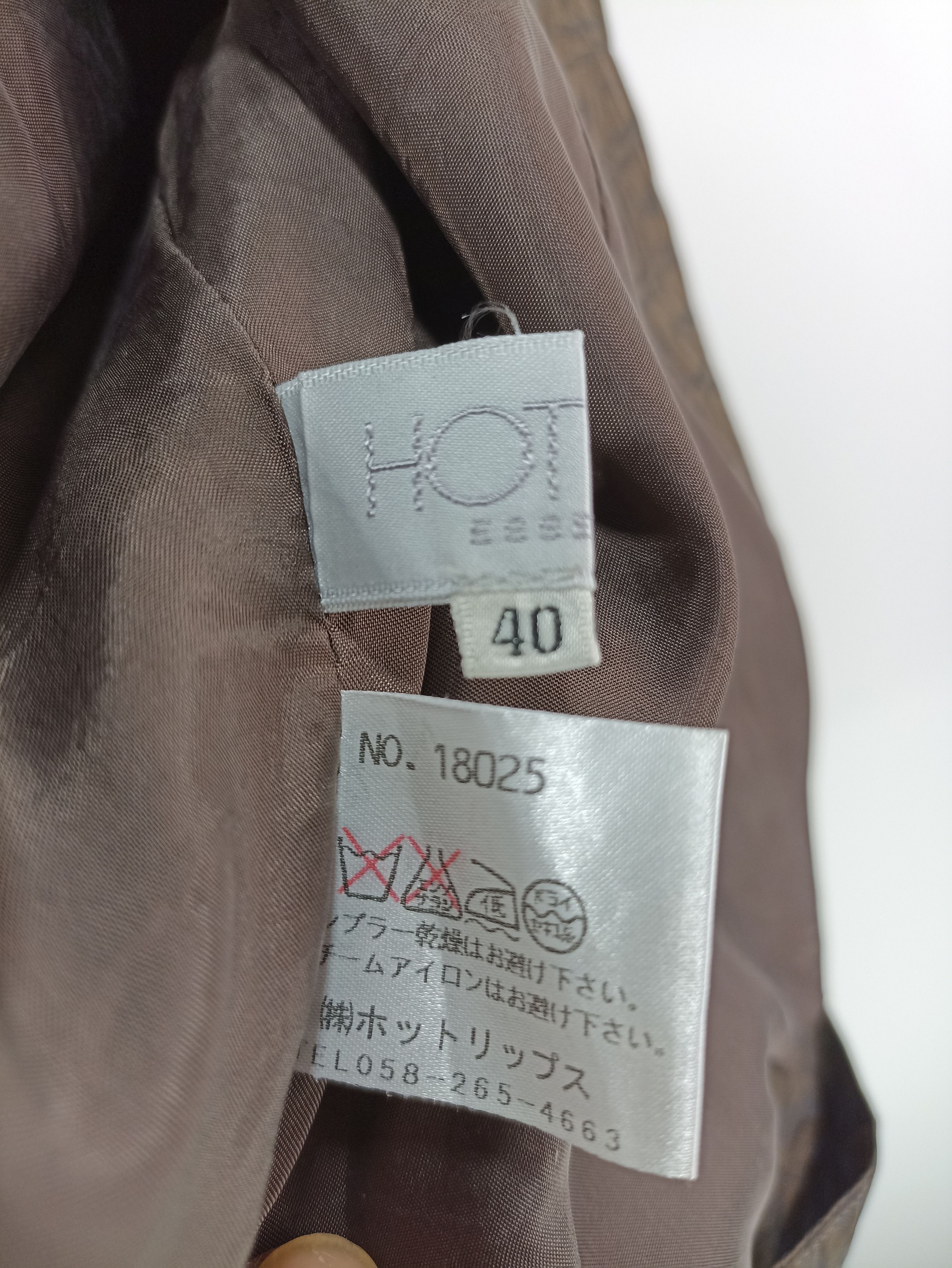 Designer × Japanese Brand Japanesebrand Monogram Cropped Button Jacket Size M / US 6-8 / IT 42-44 - 9 Thumbnail