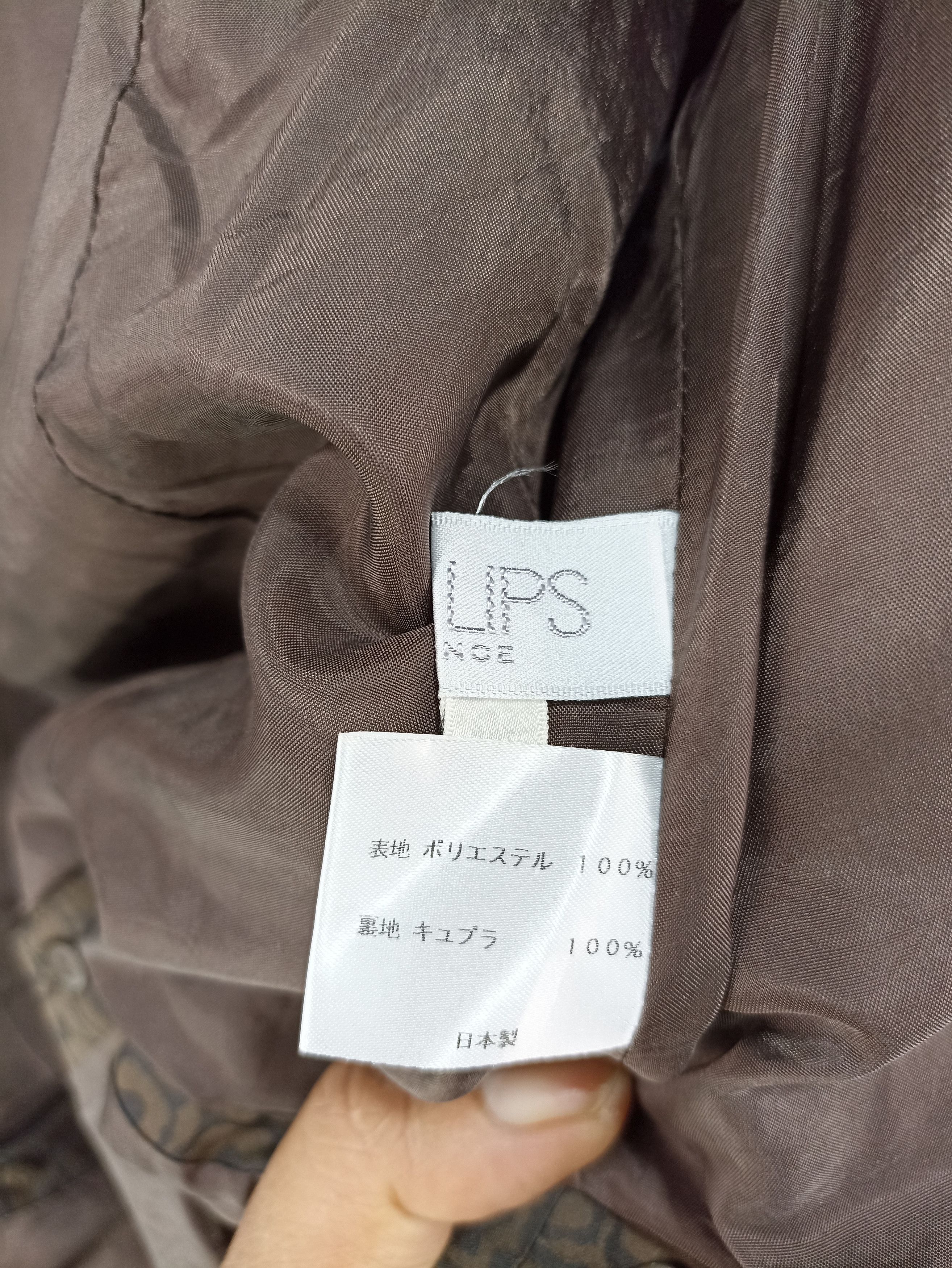 Designer × Japanese Brand Japanesebrand Monogram Cropped Button Jacket Size M / US 6-8 / IT 42-44 - 8 Thumbnail