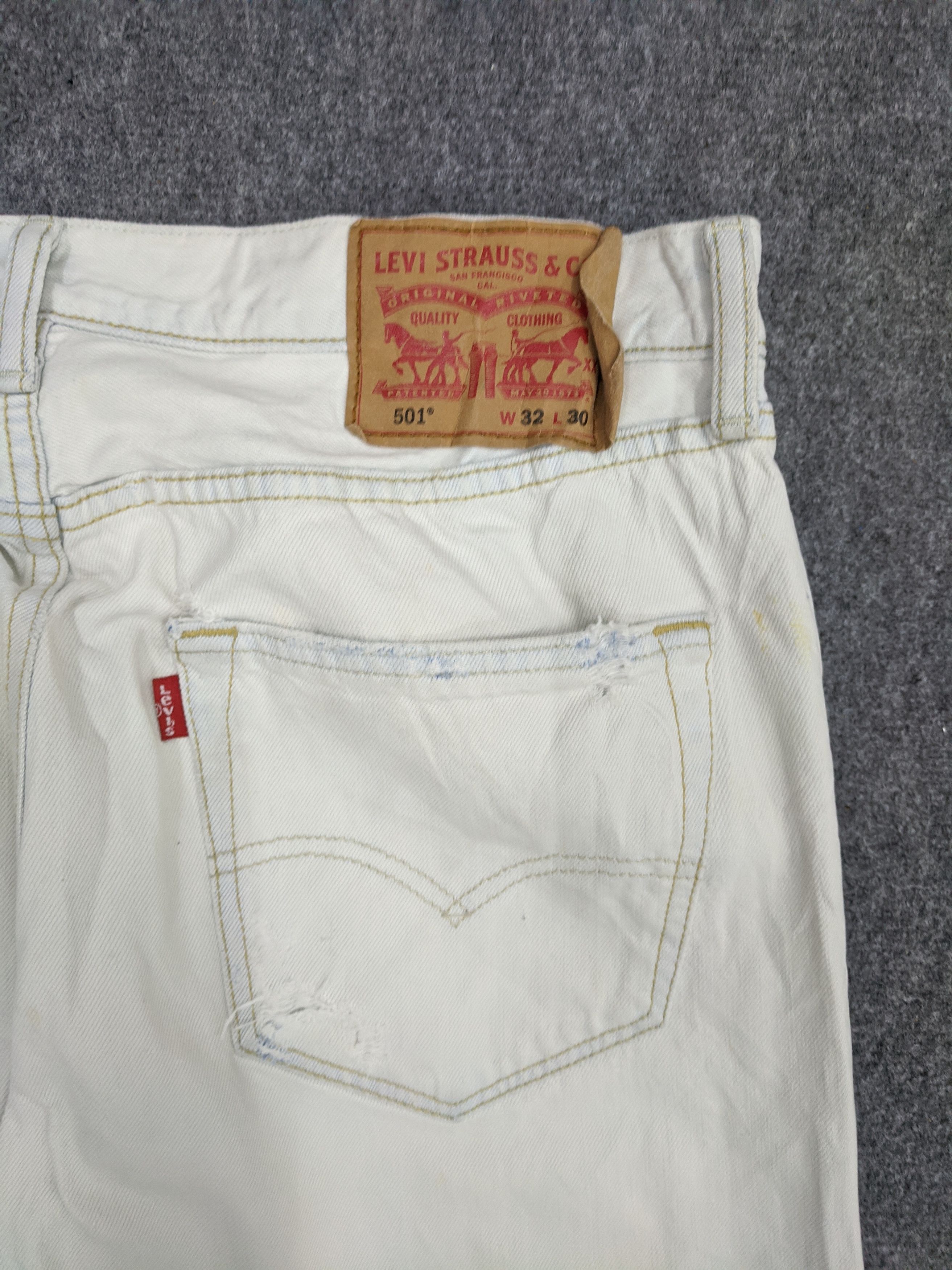 Levi's Vintage 90s Levis 501 Jeans DP0826 Size US 34 / EU 50 - 16 Thumbnail