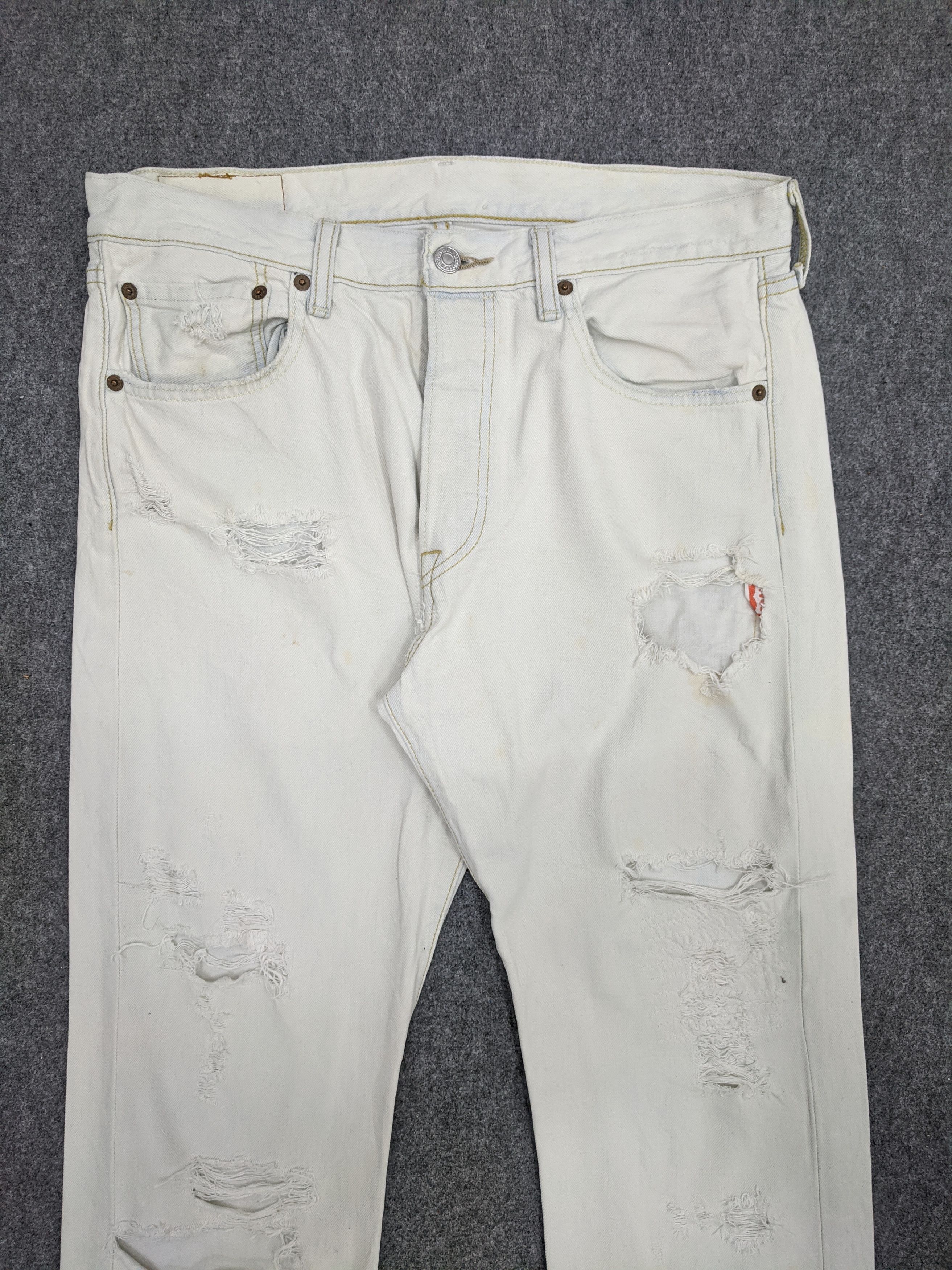 Levi's Vintage 90s Levis 501 Jeans DP0826 Size US 34 / EU 50 - 2 Thumbnail