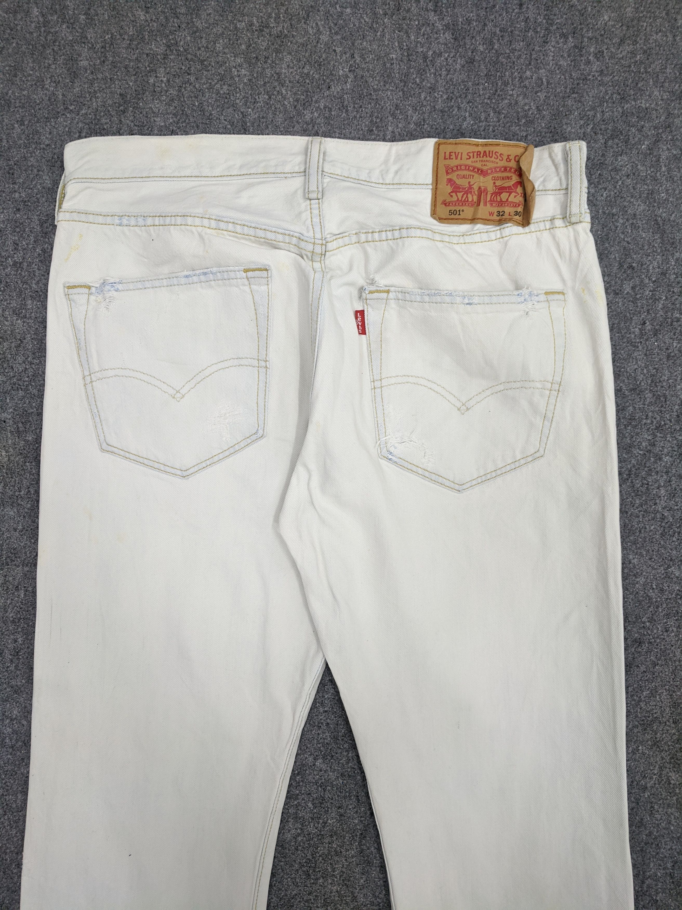 Levi's Vintage 90s Levis 501 Jeans DP0826 Size US 34 / EU 50 - 4 Thumbnail