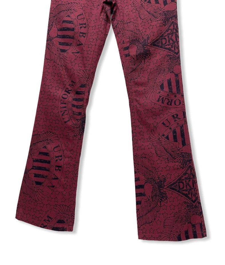 DKNY SIZE 24” DKNY Full Printed Flared Pants Size US 26 / EU 42 - 9 Thumbnail