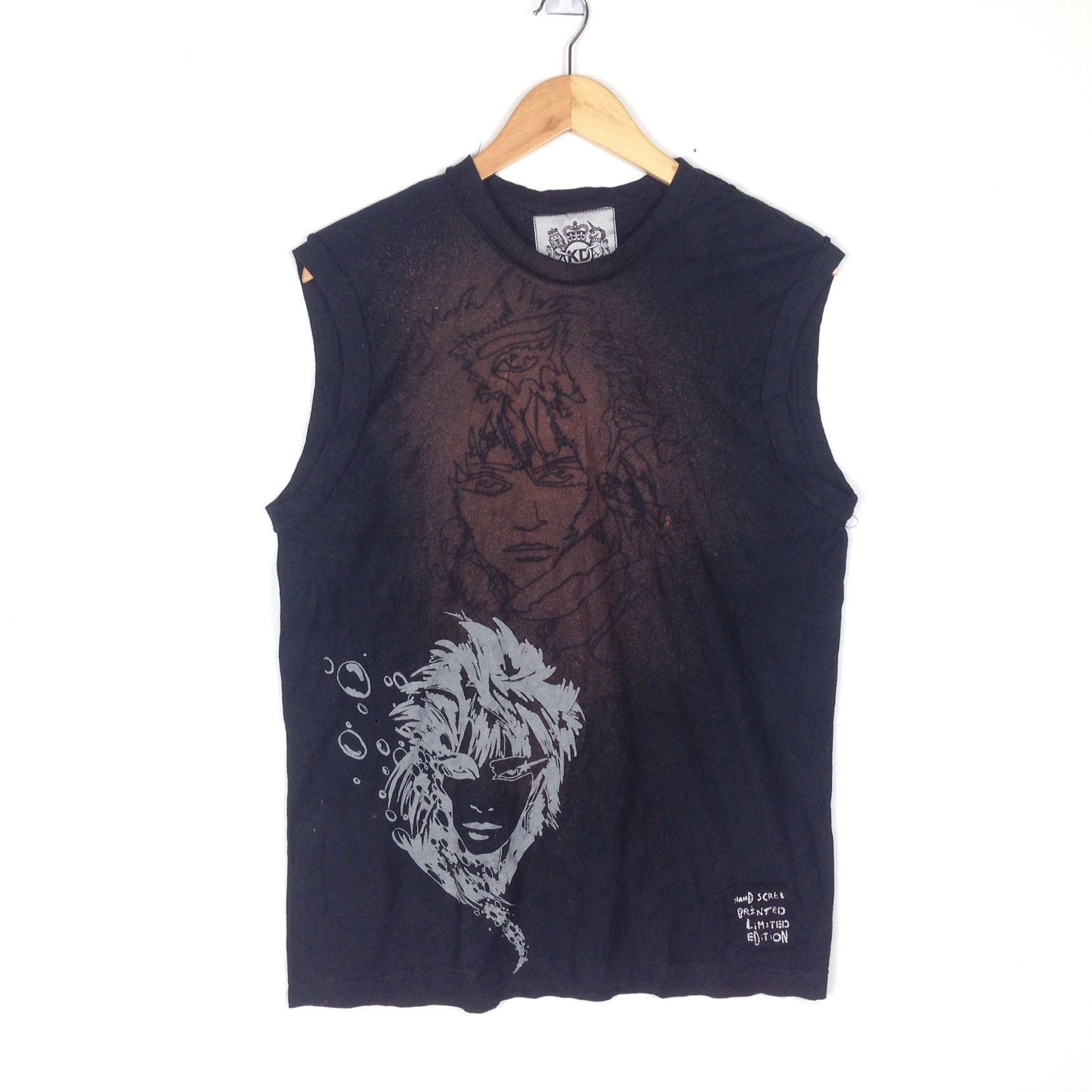 Japanese Brand Keanan Duffy Hand Screen Printed Limited Edition T-shirt Size US M / EU 48-50 / 2 - 1 Thumbnail