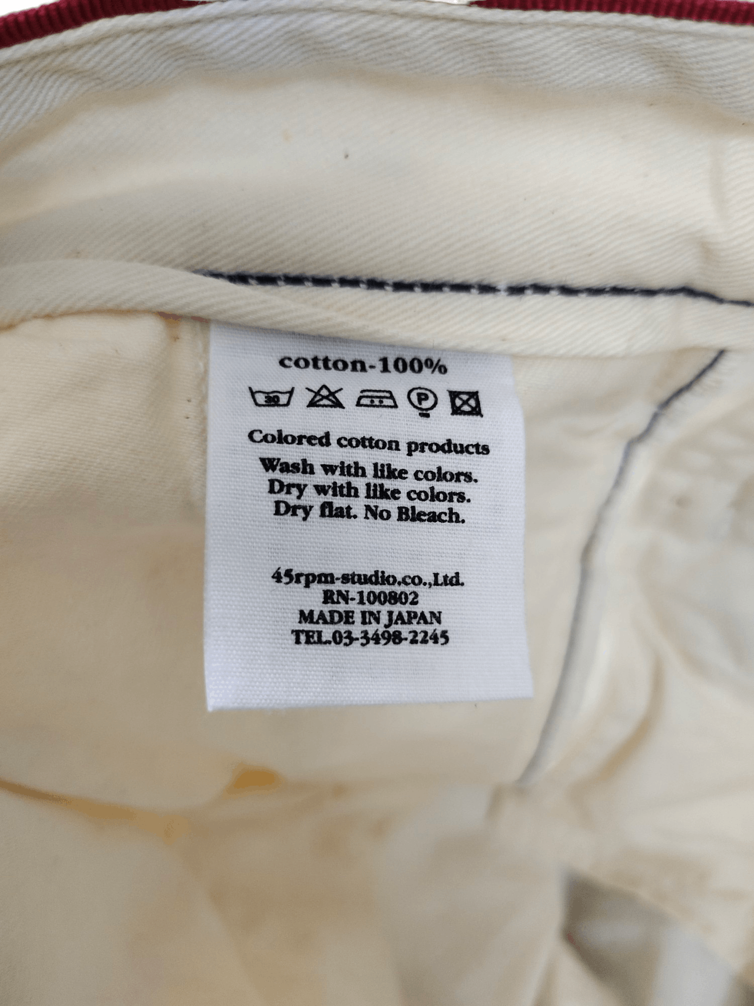 45rpm Vintage 45rpm Japan White Trouser Pants Size US 32 / EU 48 - 20 Thumbnail