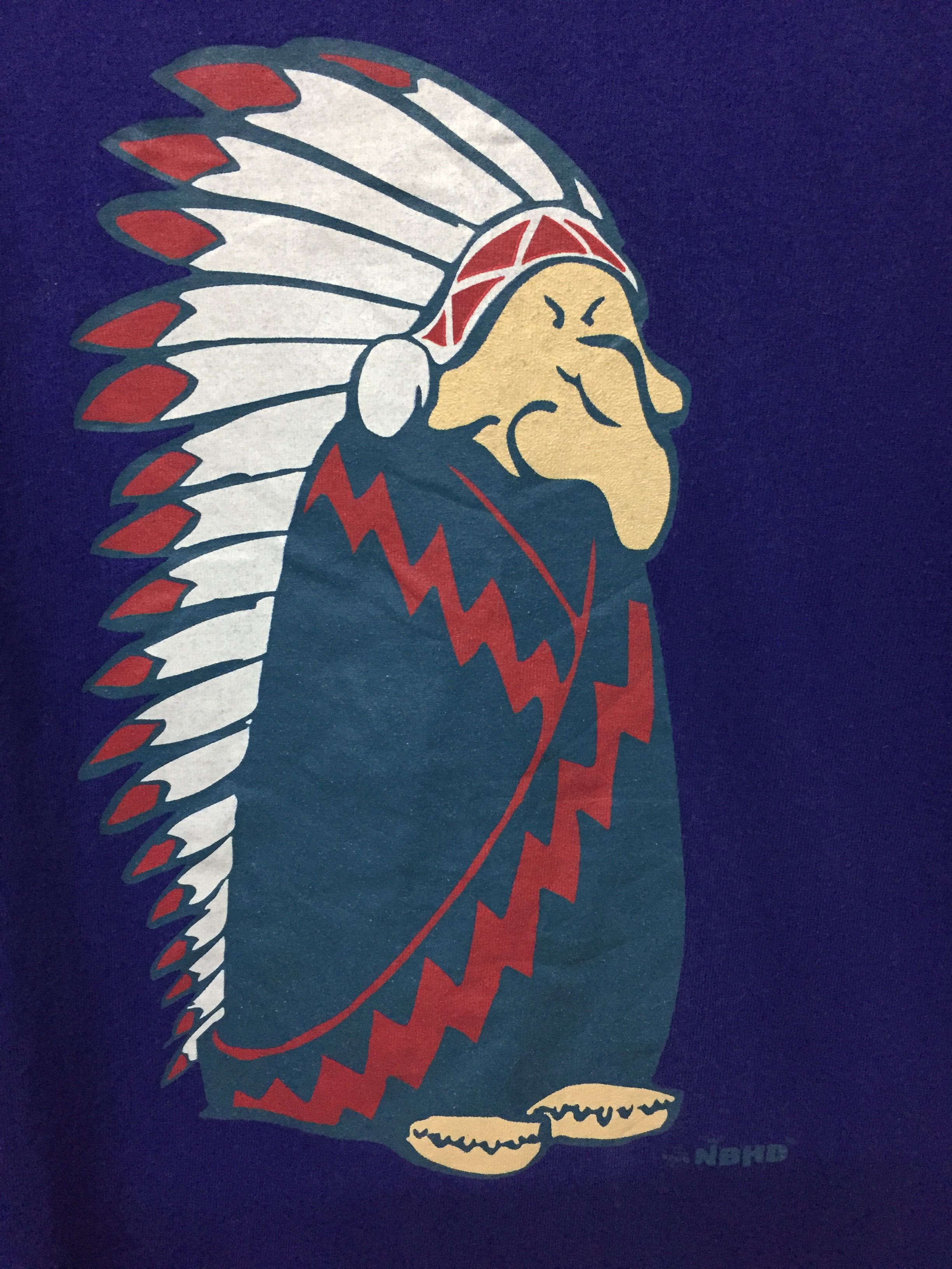 Neighborhood SS02 Red indian Diablo tee Size US M / EU 48-50 / 2 - 4 Thumbnail