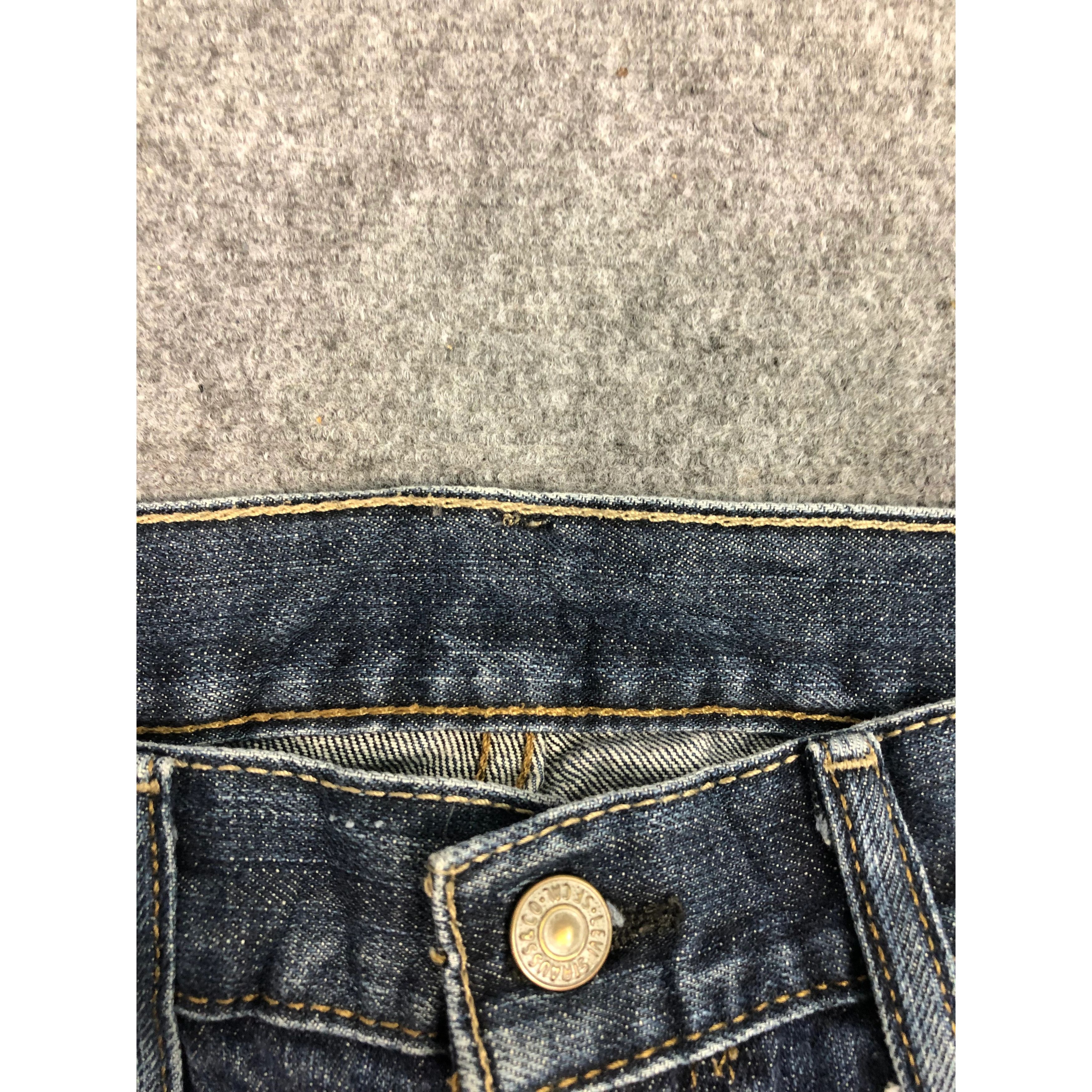 Levi's × Vintage Vintage Levis 514 Blue Denim Jeans DP0348 Size US 34 / EU 50 - 6 Thumbnail