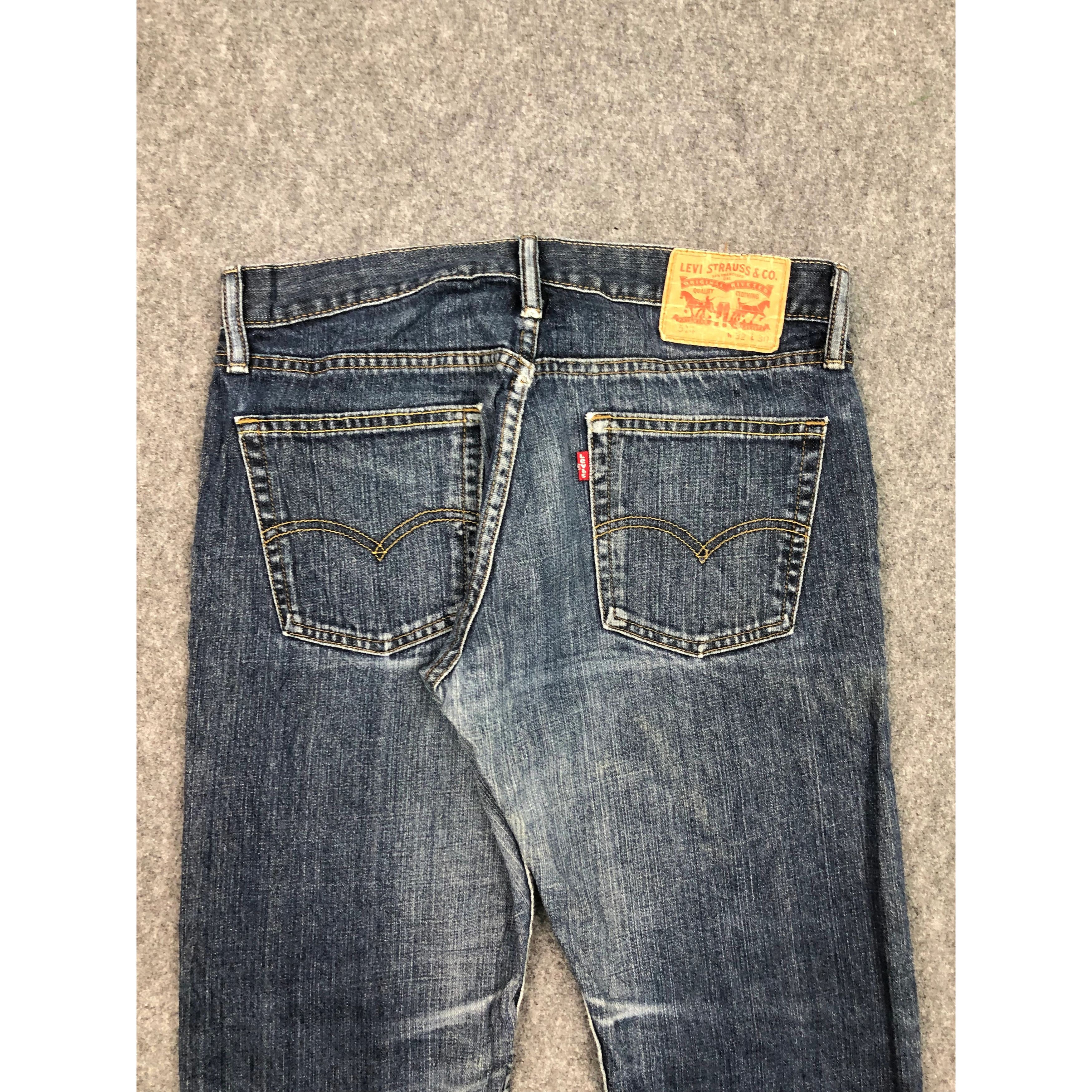 Levi's × Vintage Vintage Levis 514 Blue Denim Jeans DP0348 Size US 34 / EU 50 - 4 Thumbnail