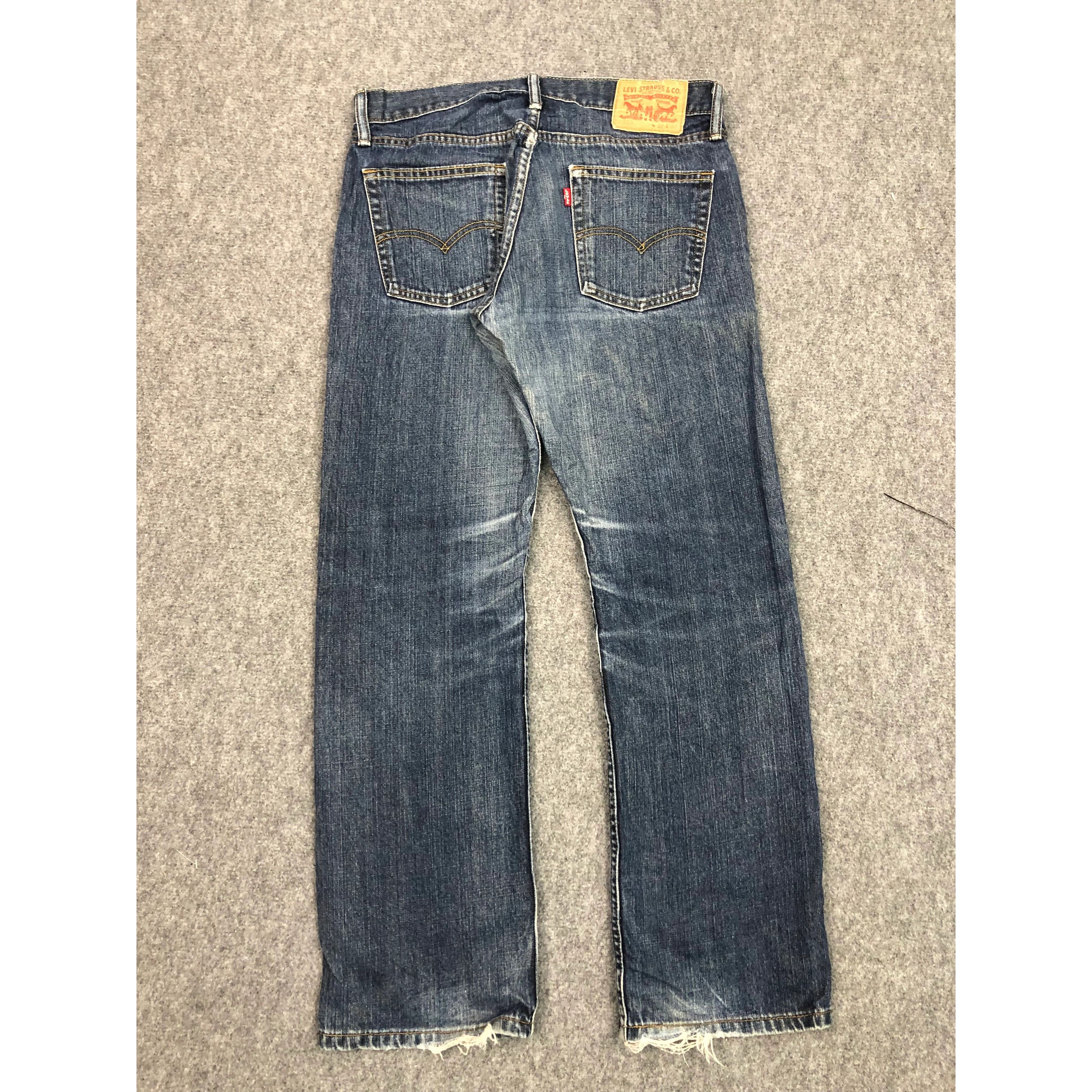 Levi's × Vintage Vintage Levis 514 Blue Denim Jeans DP0348 Size US 34 / EU 50 - 2 Thumbnail