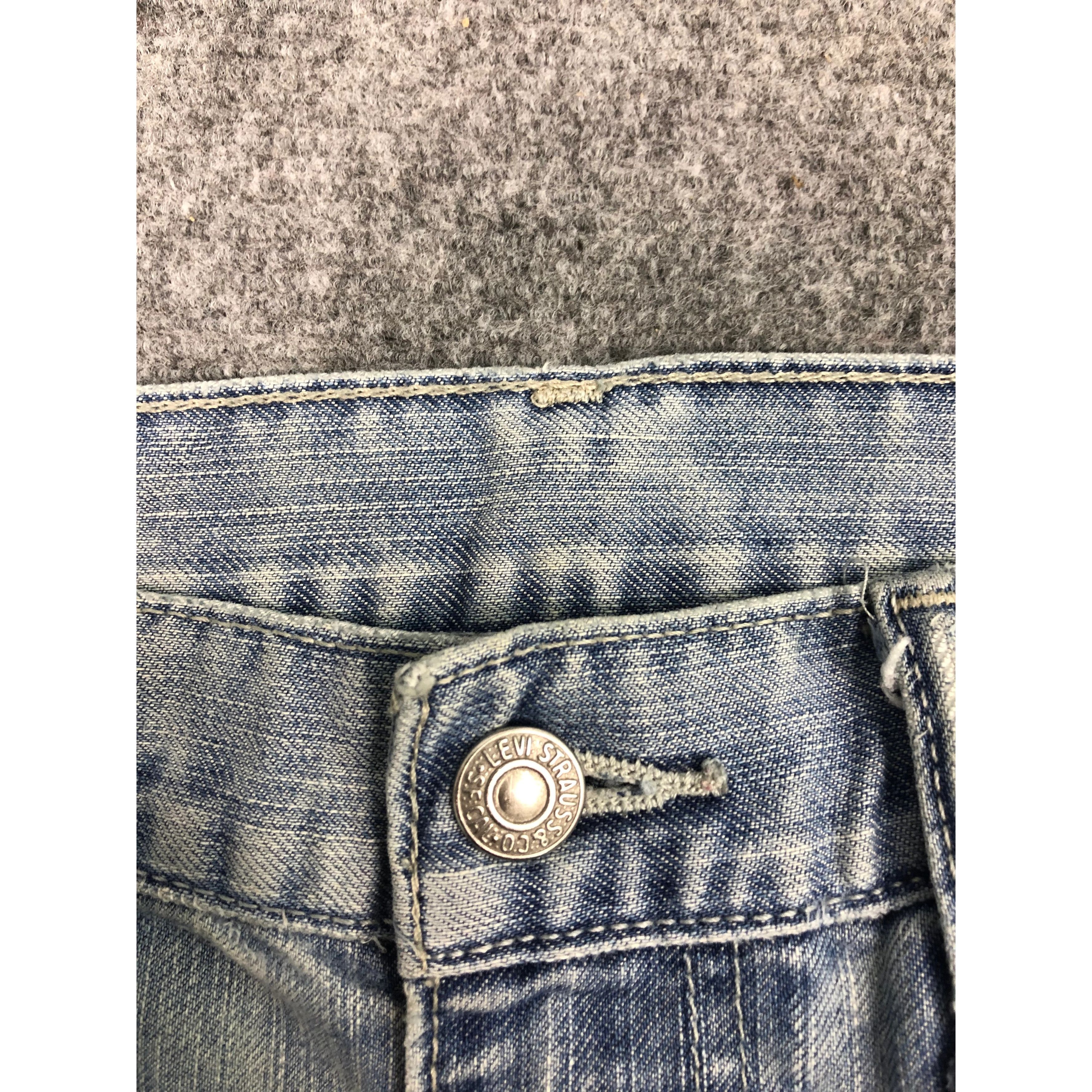 Levi's × Vintage Vintage Levis Blue Lightwash Denim DP0341 Size US 34 / EU 50 - 7 Thumbnail