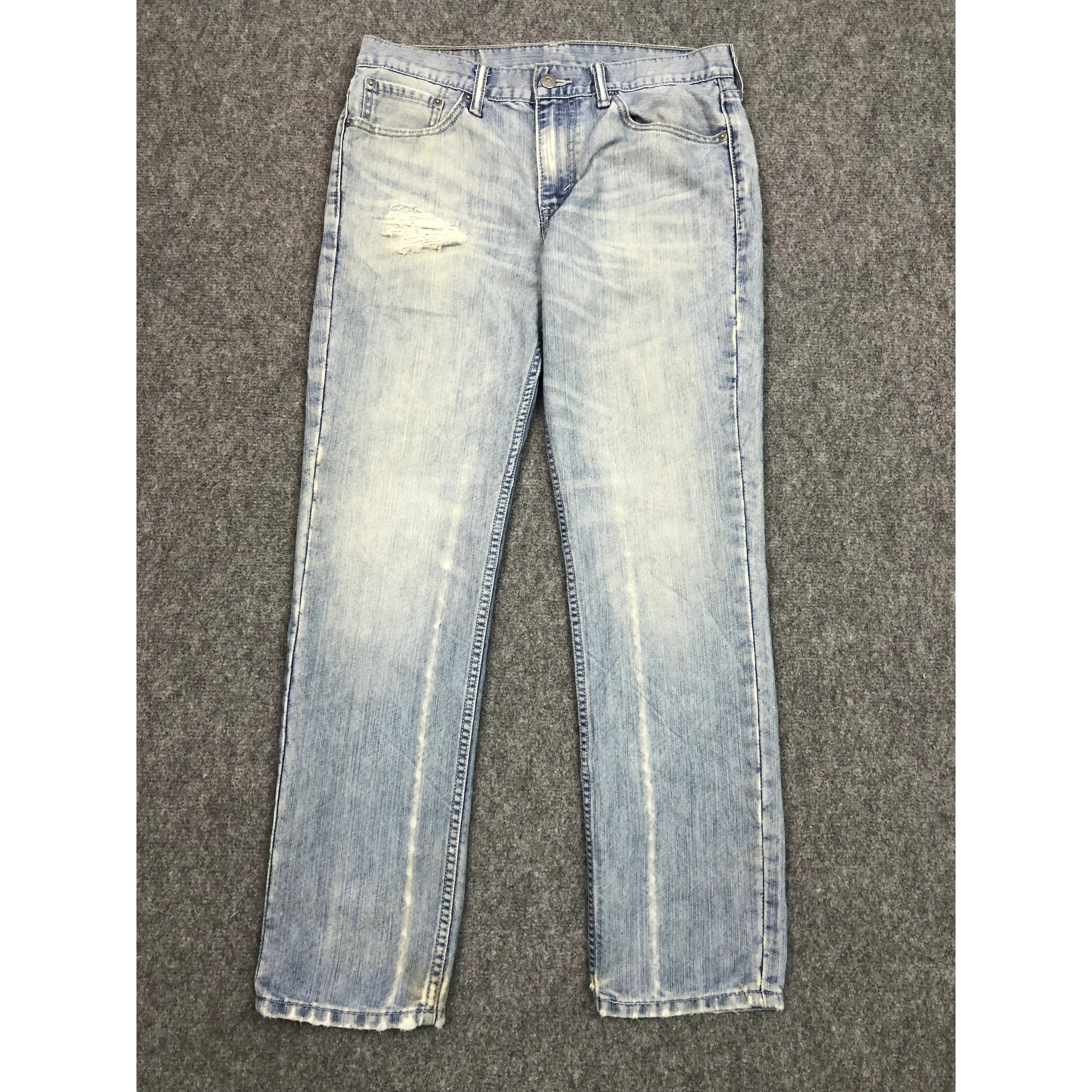 Levi's × Vintage Vintage Levis Blue Lightwash Denim DP0341 Size US 34 / EU 50 - 1 Thumbnail