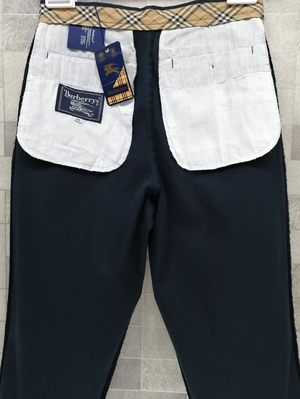 Burberry 💥BESTOFFER🔥Auth. BURBERRYS🔥 Cotton Trousers Pants NWT Size US 31 - 5 Thumbnail