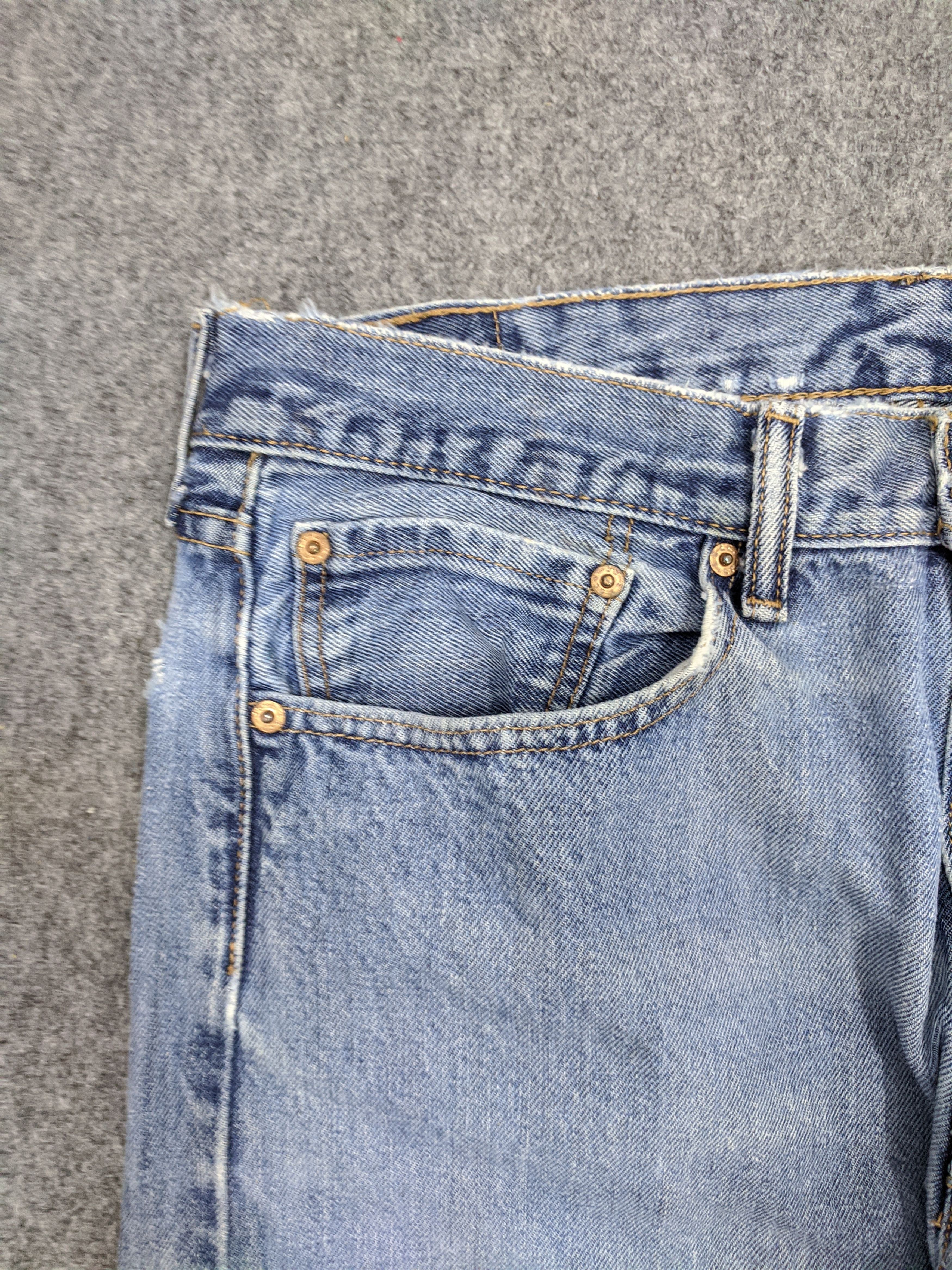 Levi's × Vintage Vintage Levis 505 Light Wash Jeans DP0878 Size US 34 / EU 50 - 7 Thumbnail