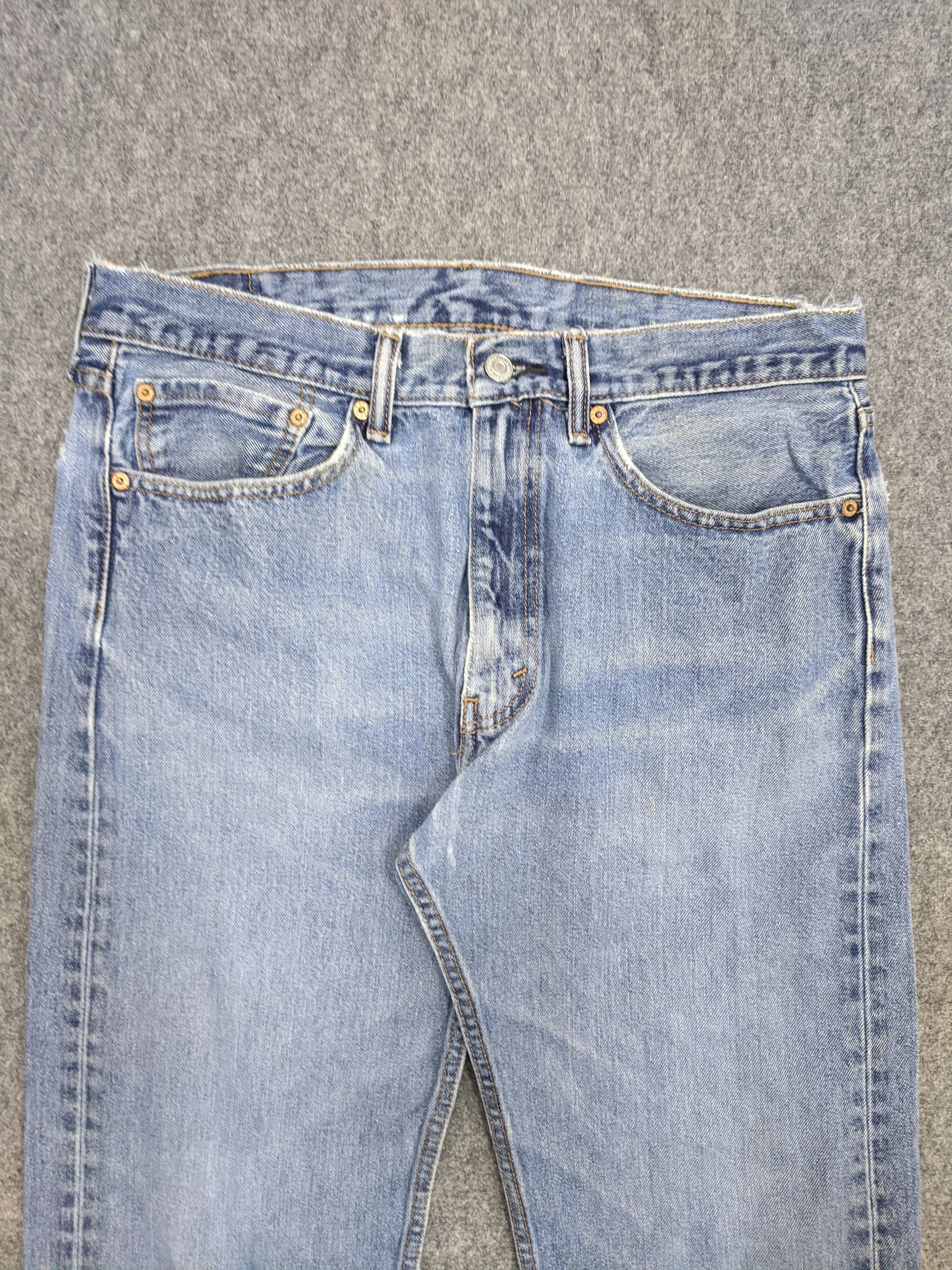 Levi's × Vintage Vintage Levis 505 Light Wash Jeans DP0878 Size US 34 / EU 50 - 2 Thumbnail