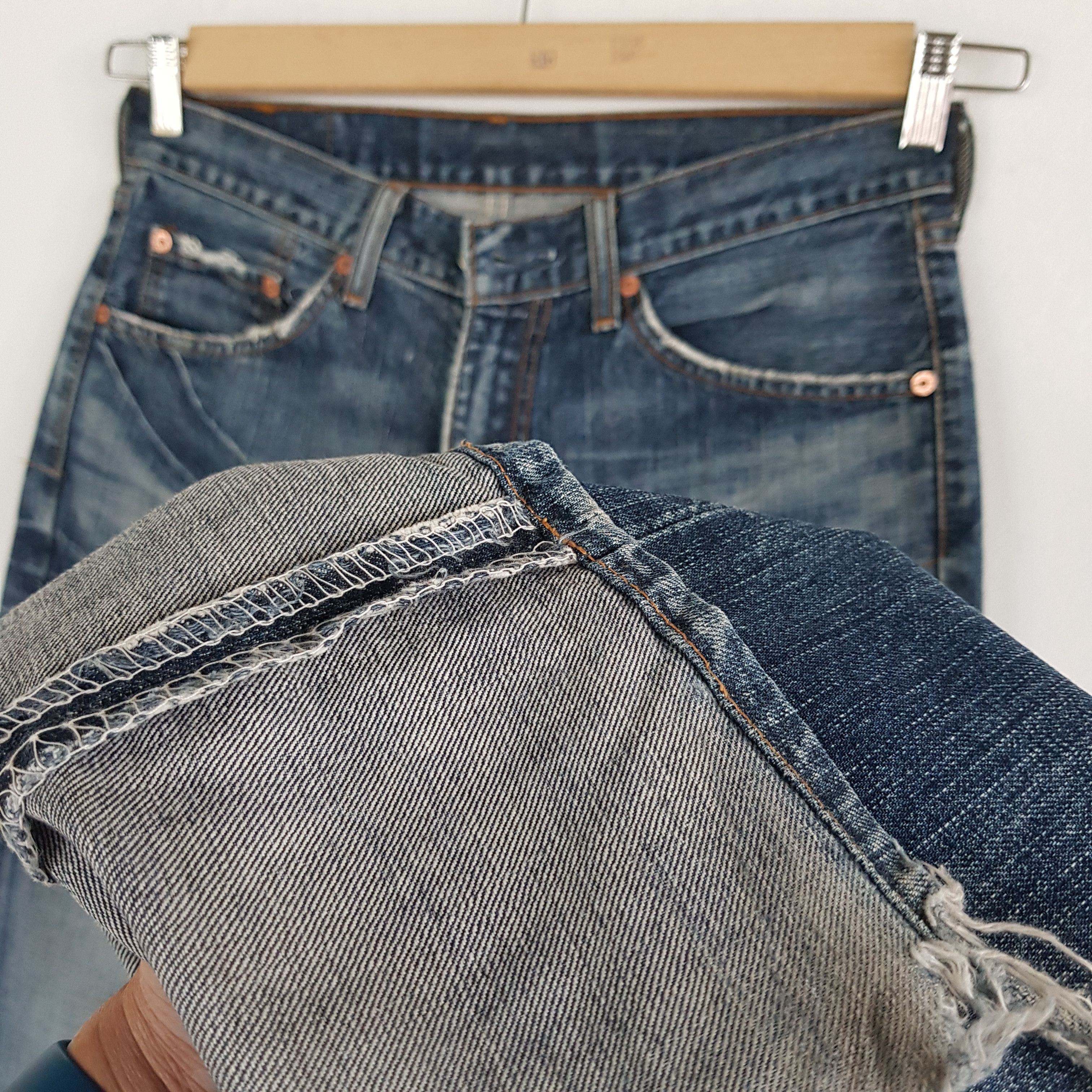Levi's Vintage Levis 517 Bell Bottom Jeans Levi's Flare Denim Pants Size US 30 / EU 46 - 11 Thumbnail