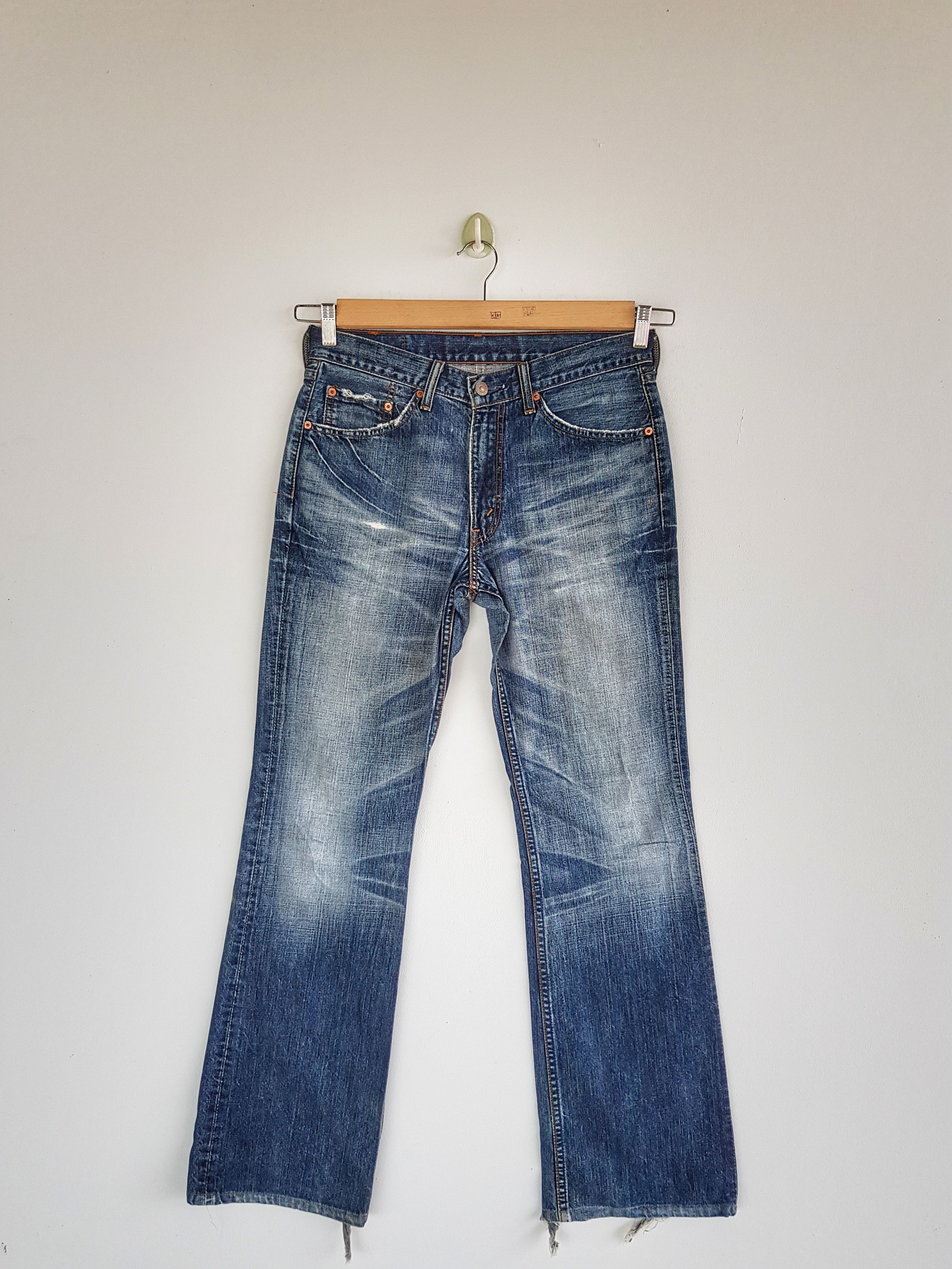 Levi's Vintage Levis 517 Bell Bottom Jeans Levi's Flare Denim Pants Size US 30 / EU 46 - 1 Thumbnail