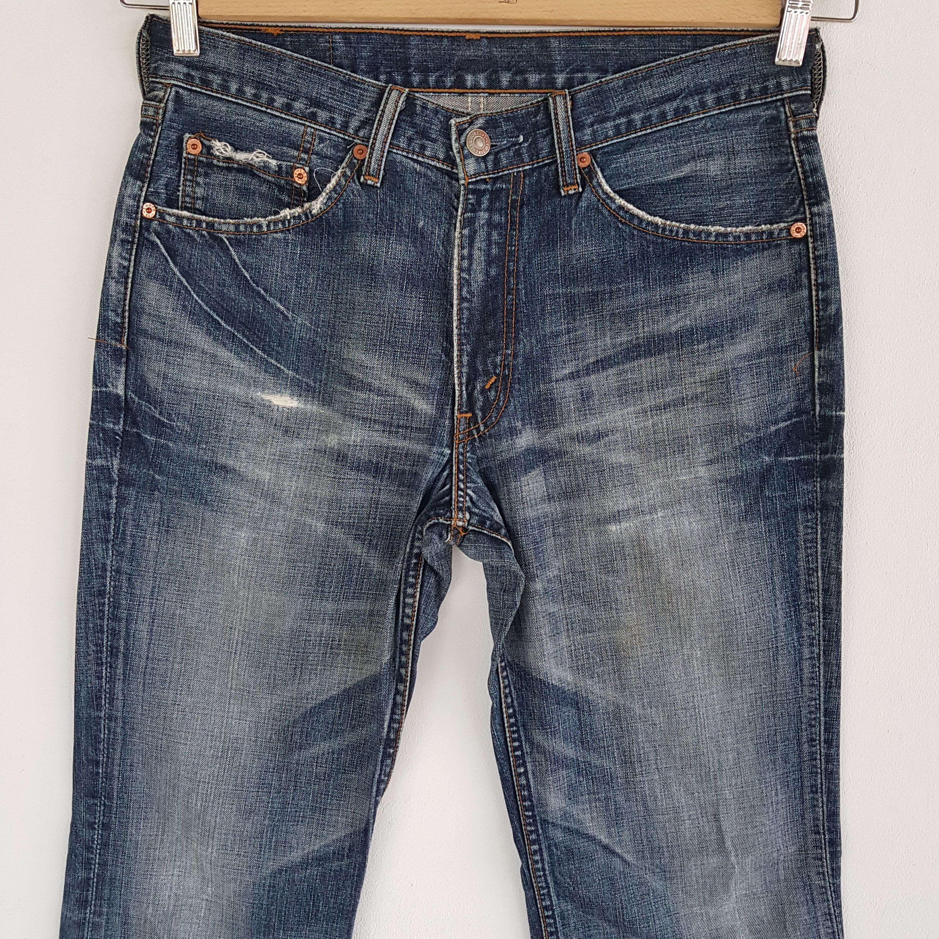 Levi's Vintage Levis 517 Bell Bottom Jeans Levi's Flare Denim Pants Size US 30 / EU 46 - 3 Thumbnail