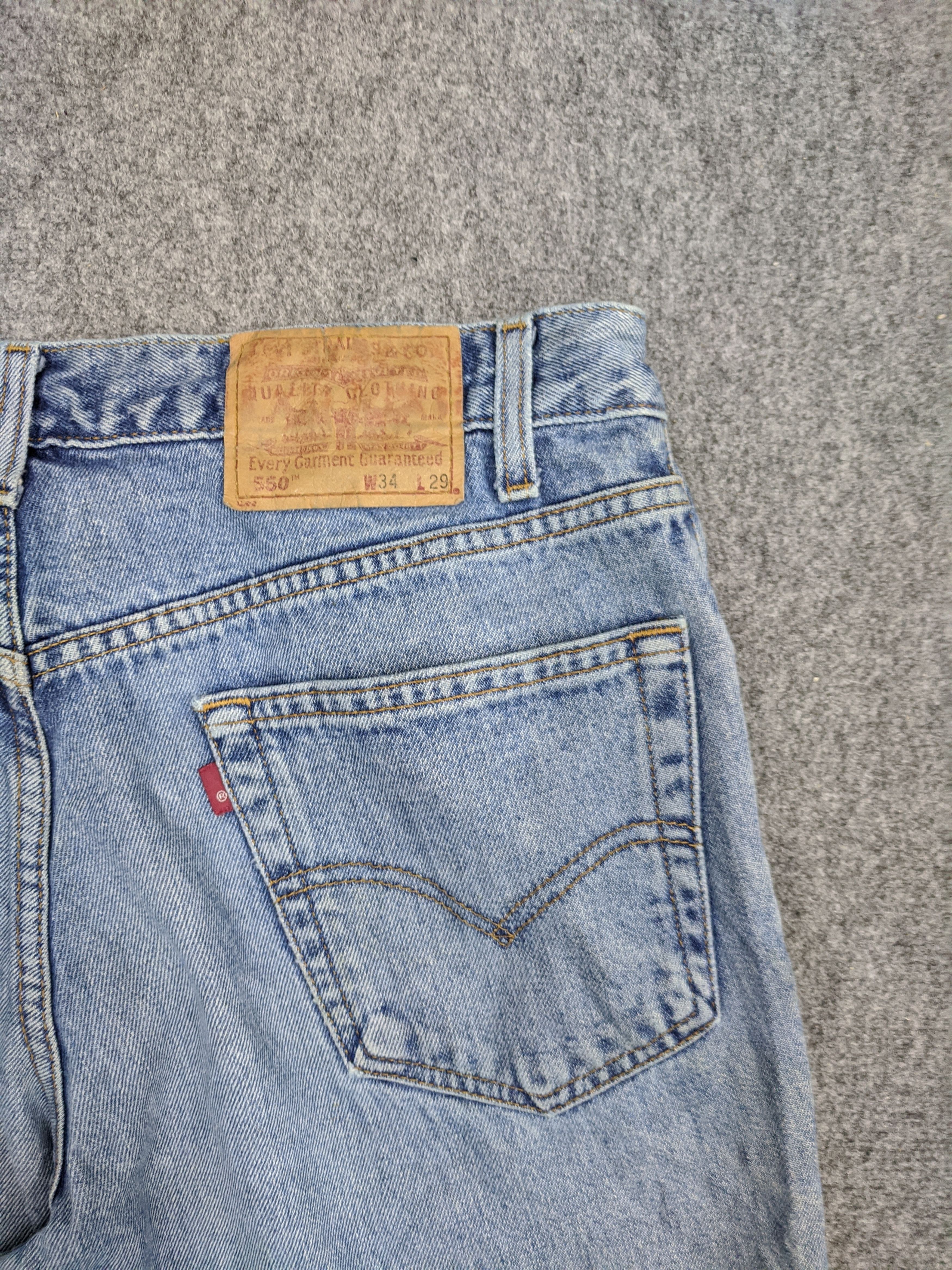 Levi's × Vintage Vintage Levis 550 Jeans DP0765 Size US 34 / EU 50 - 12 Thumbnail
