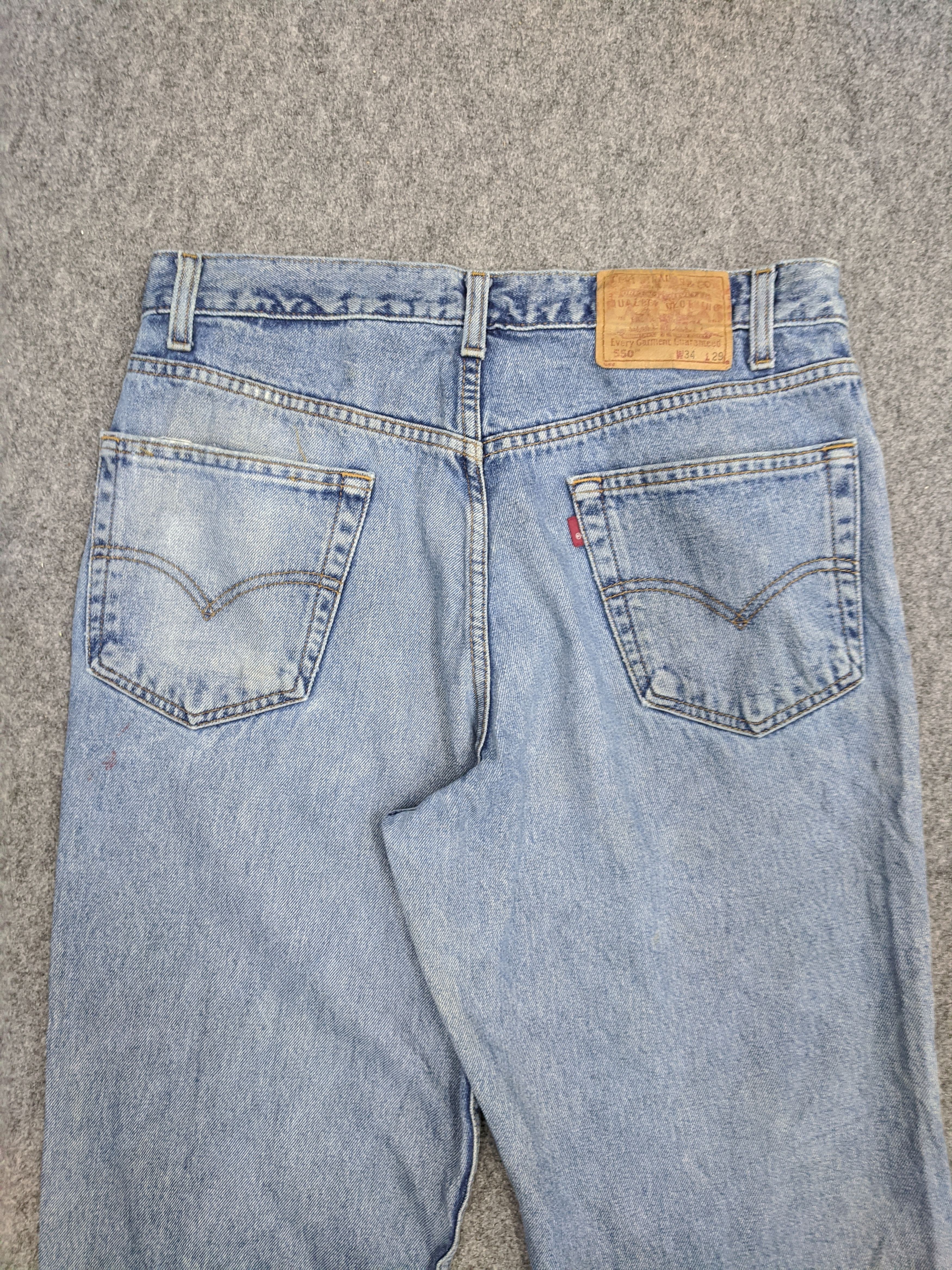 Levi's × Vintage Vintage Levis 550 Jeans DP0765 Size US 34 / EU 50 - 4 Thumbnail