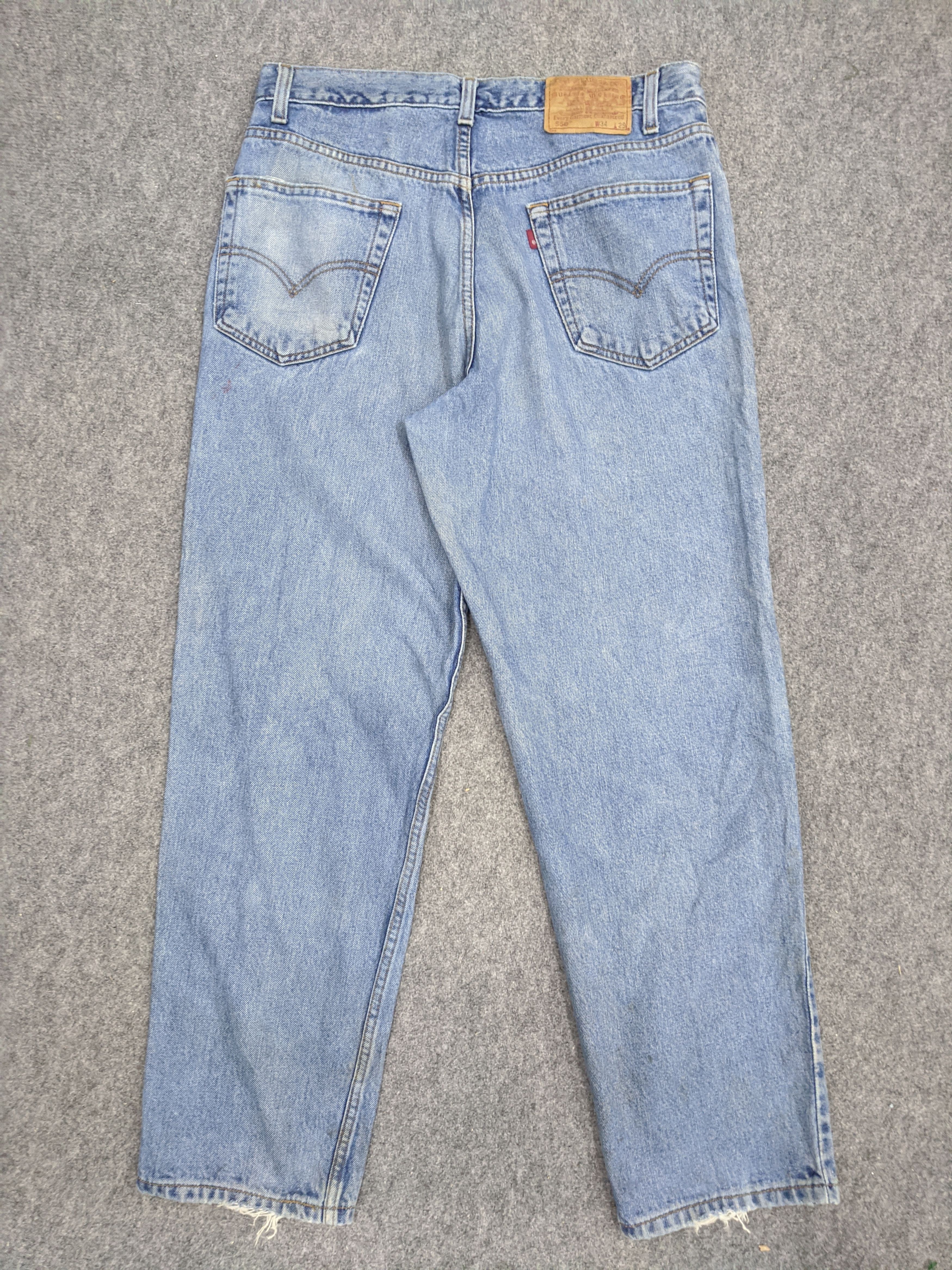 Levi's × Vintage Vintage Levis 550 Jeans DP0765 Size US 34 / EU 50 - 3 Thumbnail