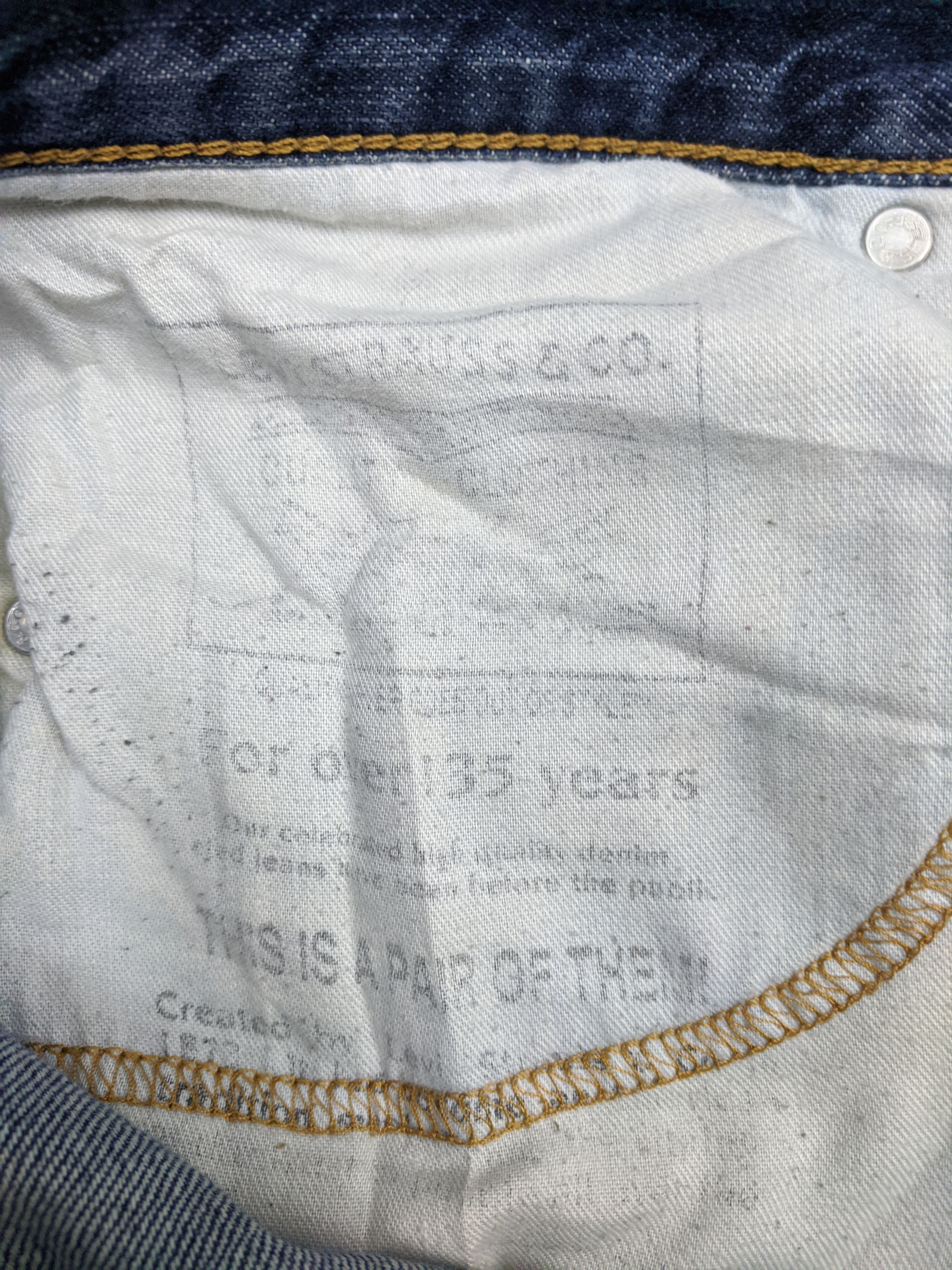 Levi's Vintage Levis 505 Light Wash Jeans DP0756 Size US 34 / EU 50 - 14 Thumbnail