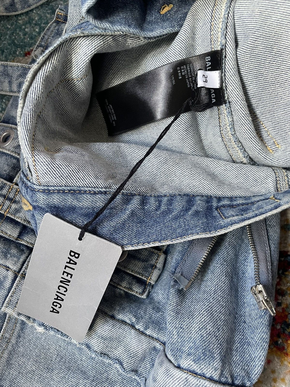 Balenciaga Balenciaga Raver Denim Size US 29 - 10 Thumbnail