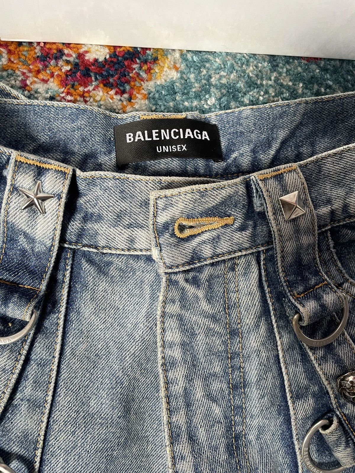 Balenciaga Balenciaga Raver Denim Size US 29 - 5 Thumbnail