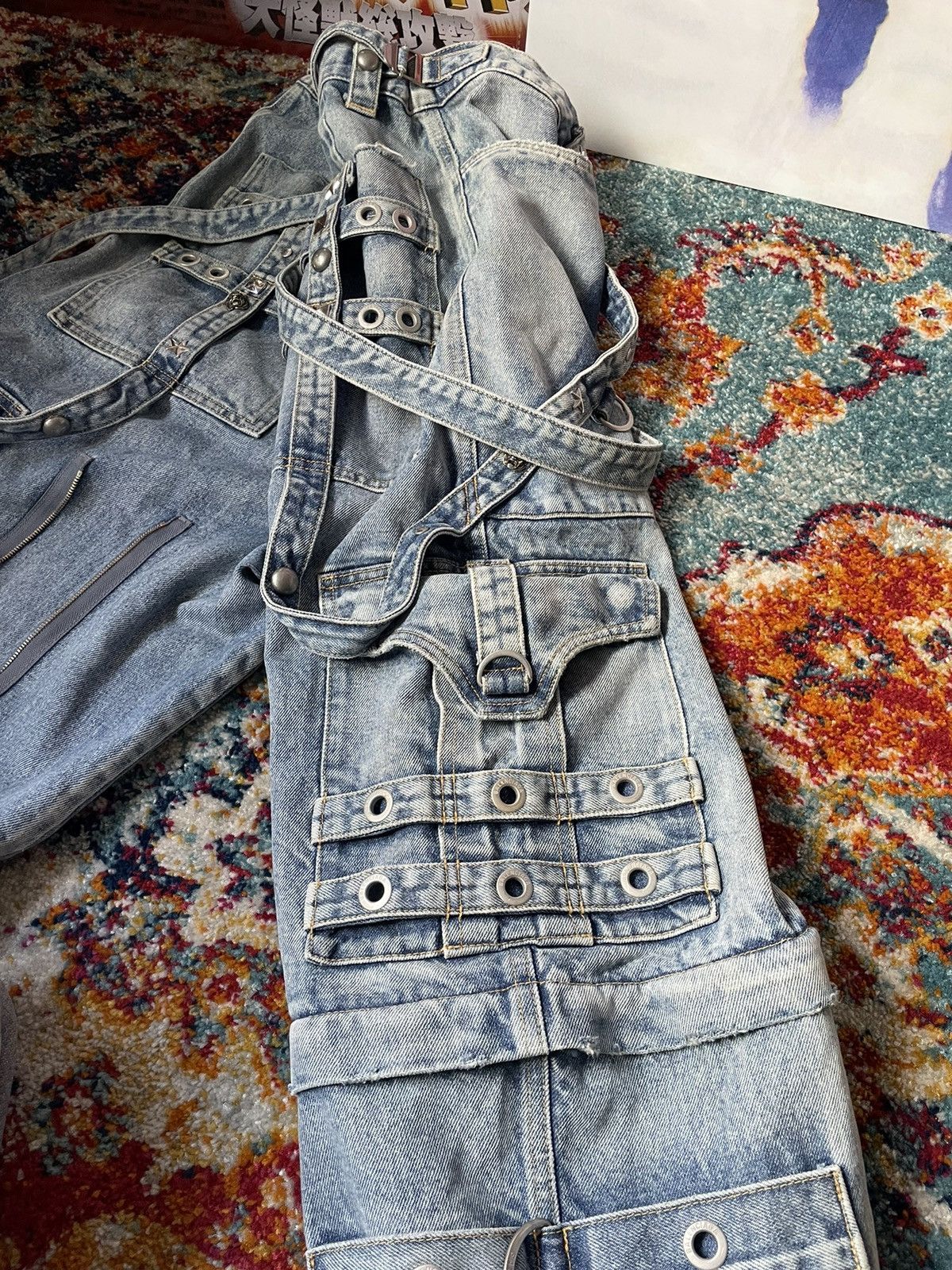 Balenciaga Balenciaga Raver Denim Size US 29 - 8 Thumbnail