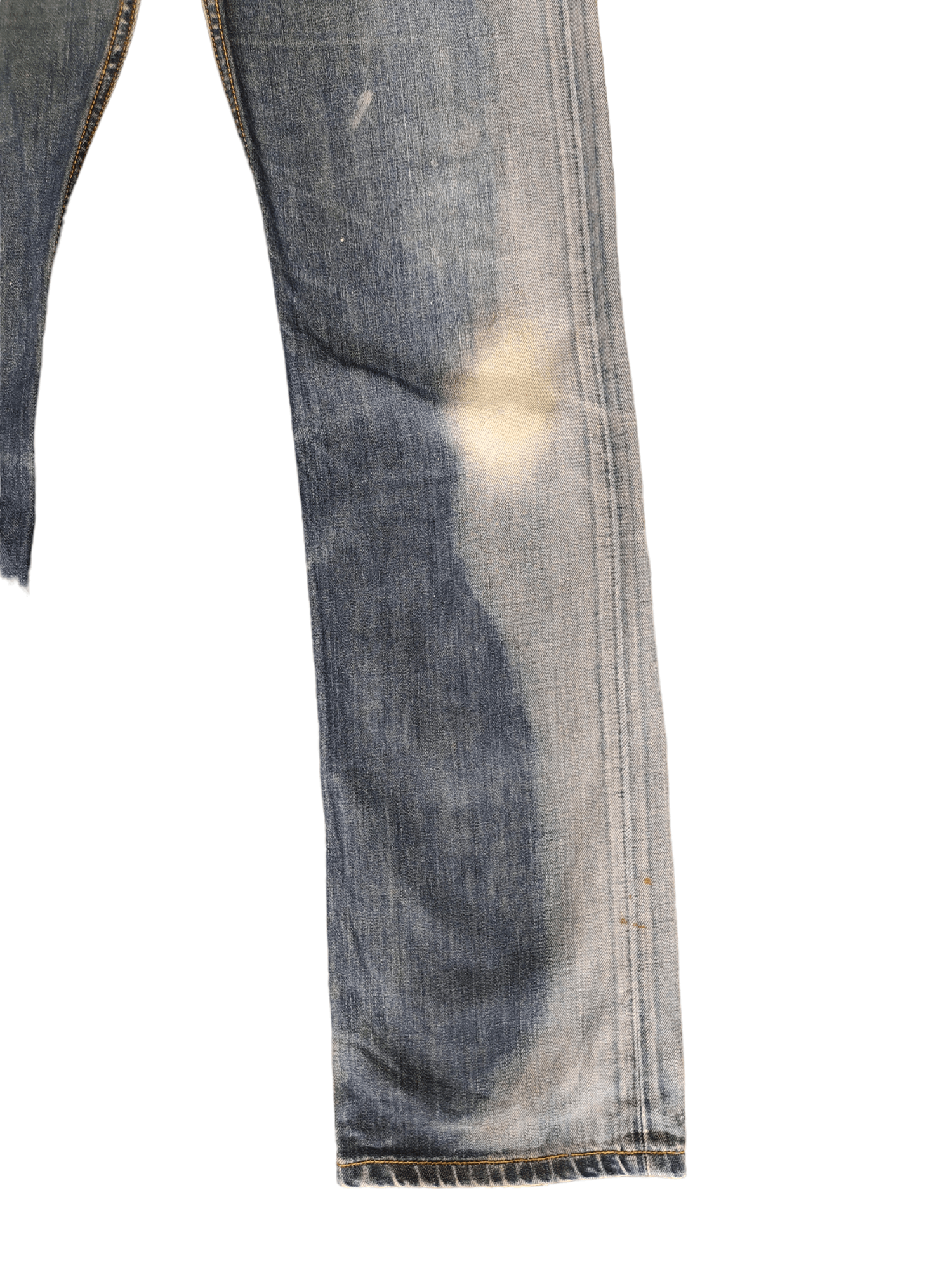 Levi's Levis 506 Standard Painted Denim Jeans Stone Wash Size US 36 / EU 52 - 17 Thumbnail