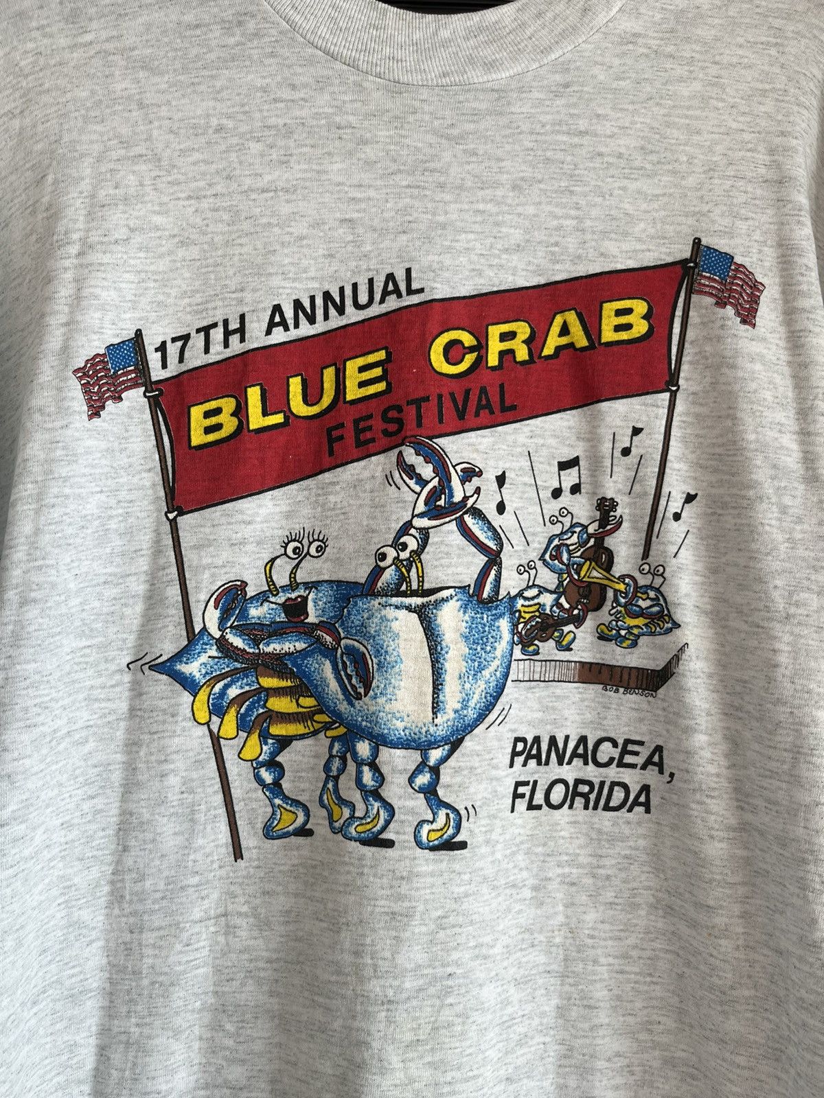 Vintage Blue crab ft61 Size US L / EU 52-54 / 3 - 2 Thumbnail