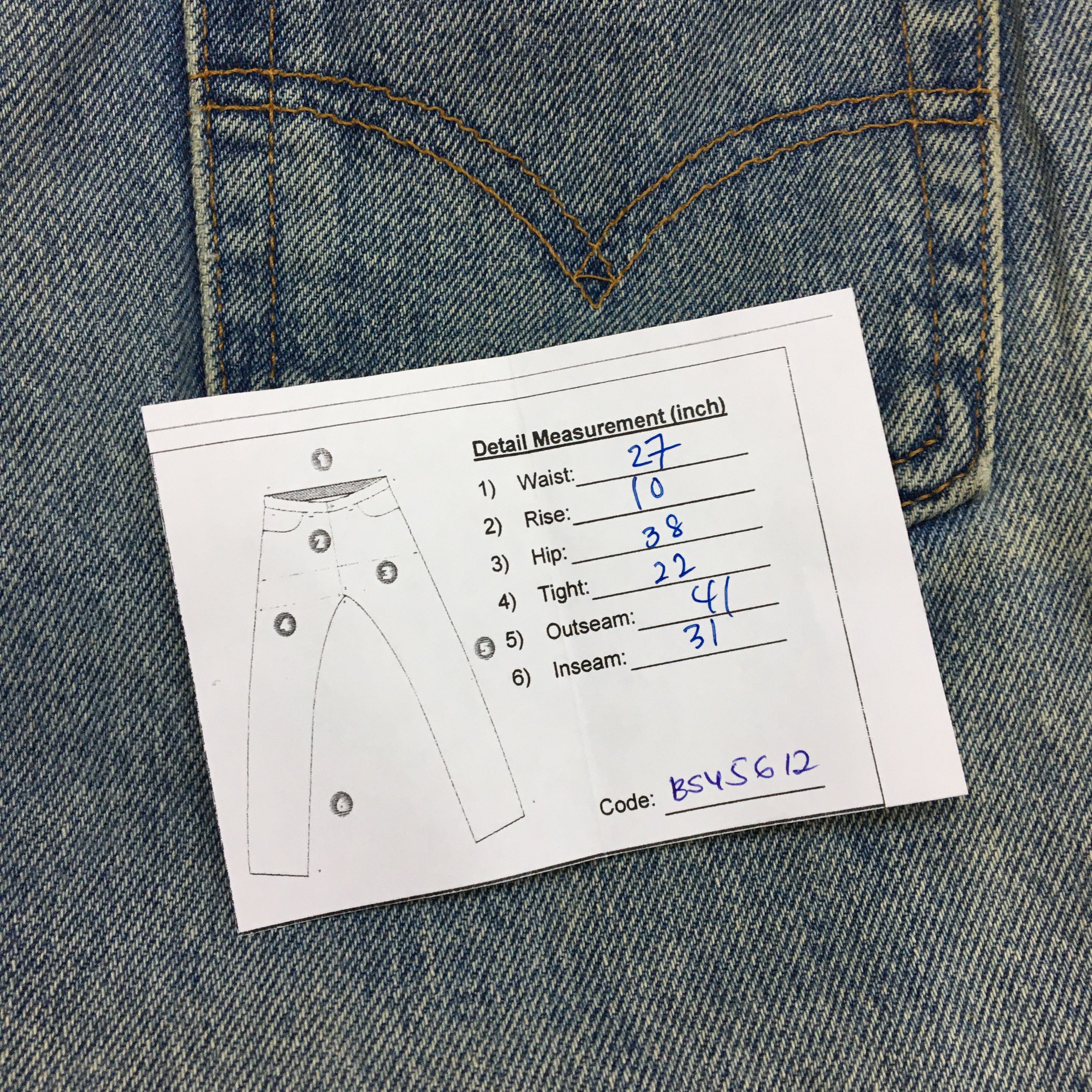 Levi's Vintage Levis 517 Bootcut Jeans Levi's Bell Bottom Denim Size 26" / US 2 / IT 38 - 15 Thumbnail