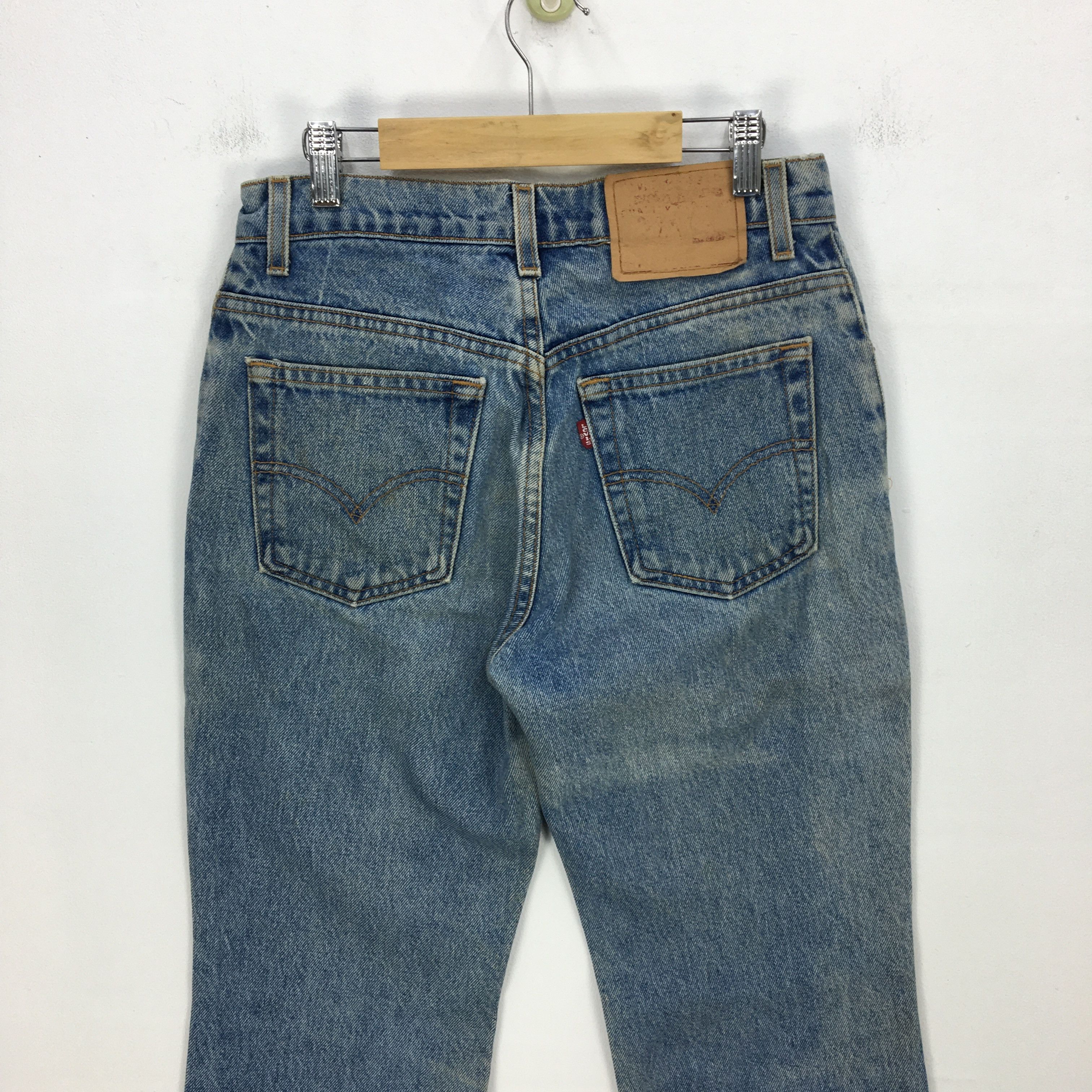 Levi's Vintage Levis 517 Bootcut Jeans Levi's Bell Bottom Denim Size 26" / US 2 / IT 38 - 4 Thumbnail