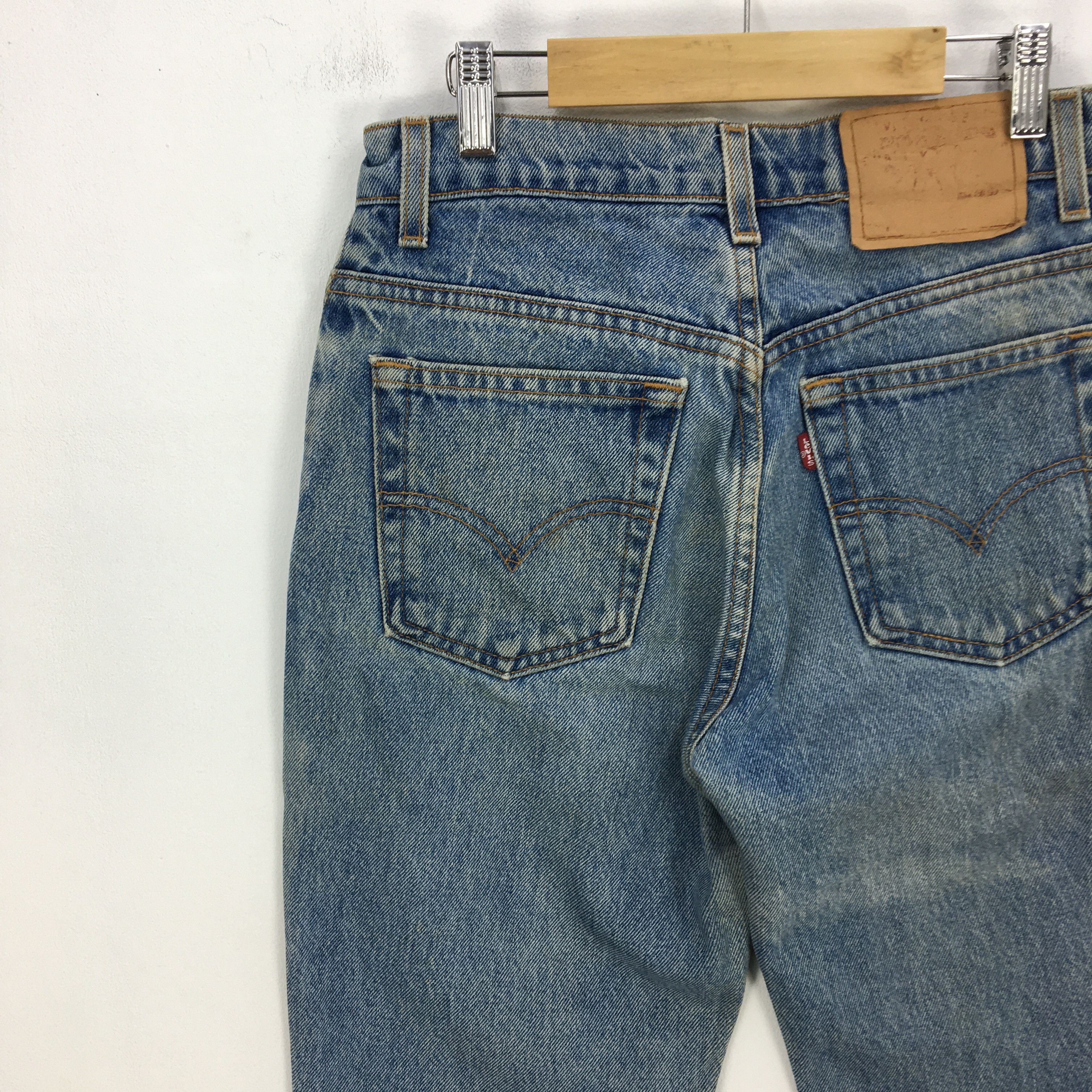 Levi's Vintage Levis 517 Bootcut Jeans Levi's Bell Bottom Denim Size 26" / US 2 / IT 38 - 6 Thumbnail