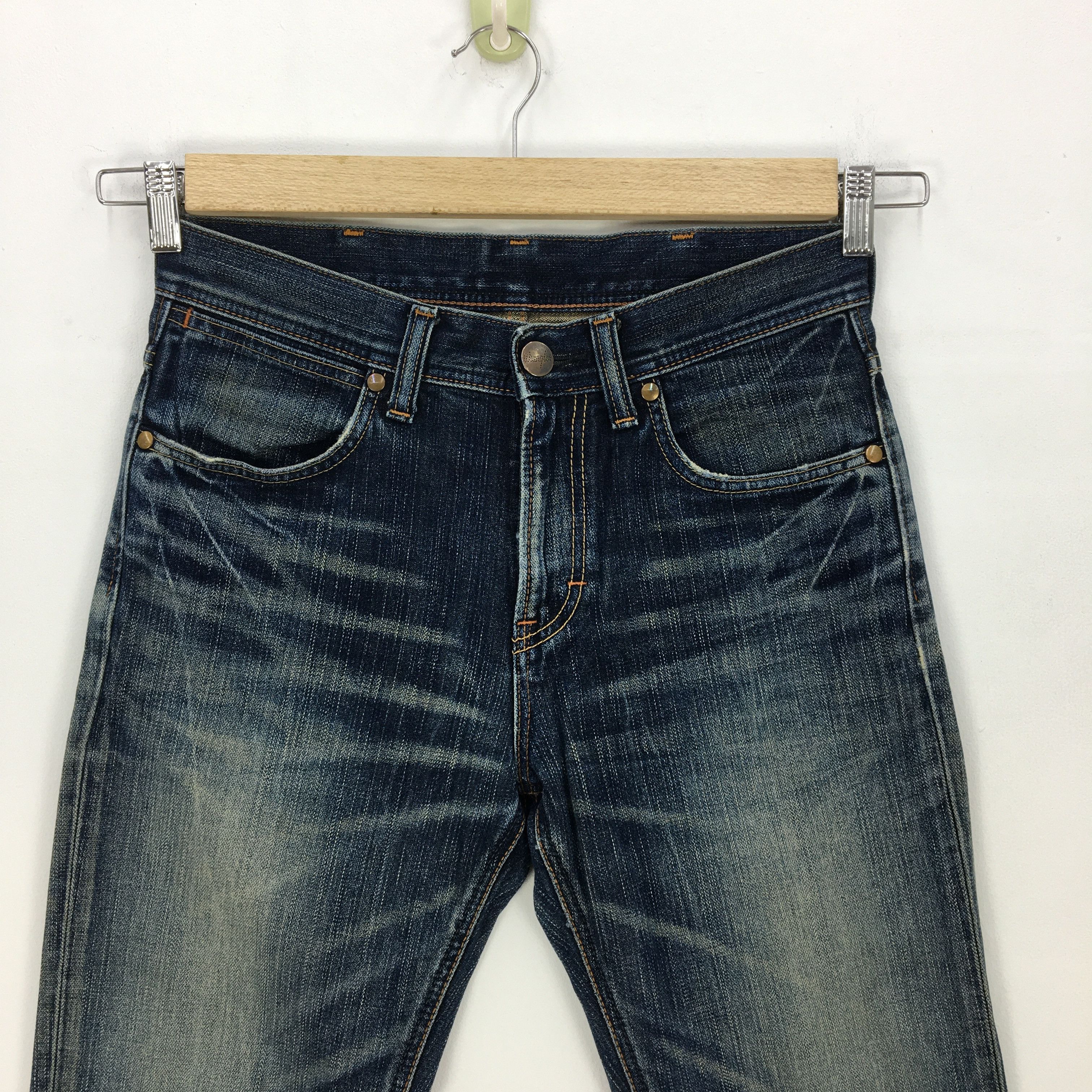 Wrangler Vintage Wrangler Distressed Jeans Wrangler Denim Pants Size US 30 / EU 46 - 3 Thumbnail