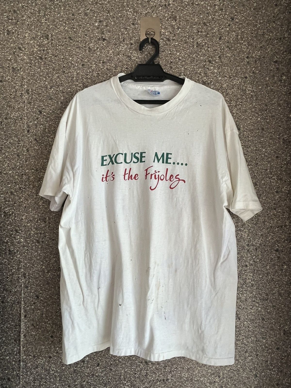 Image of Vintage Excuse Me Ft61 in White, Men's (Size XL)