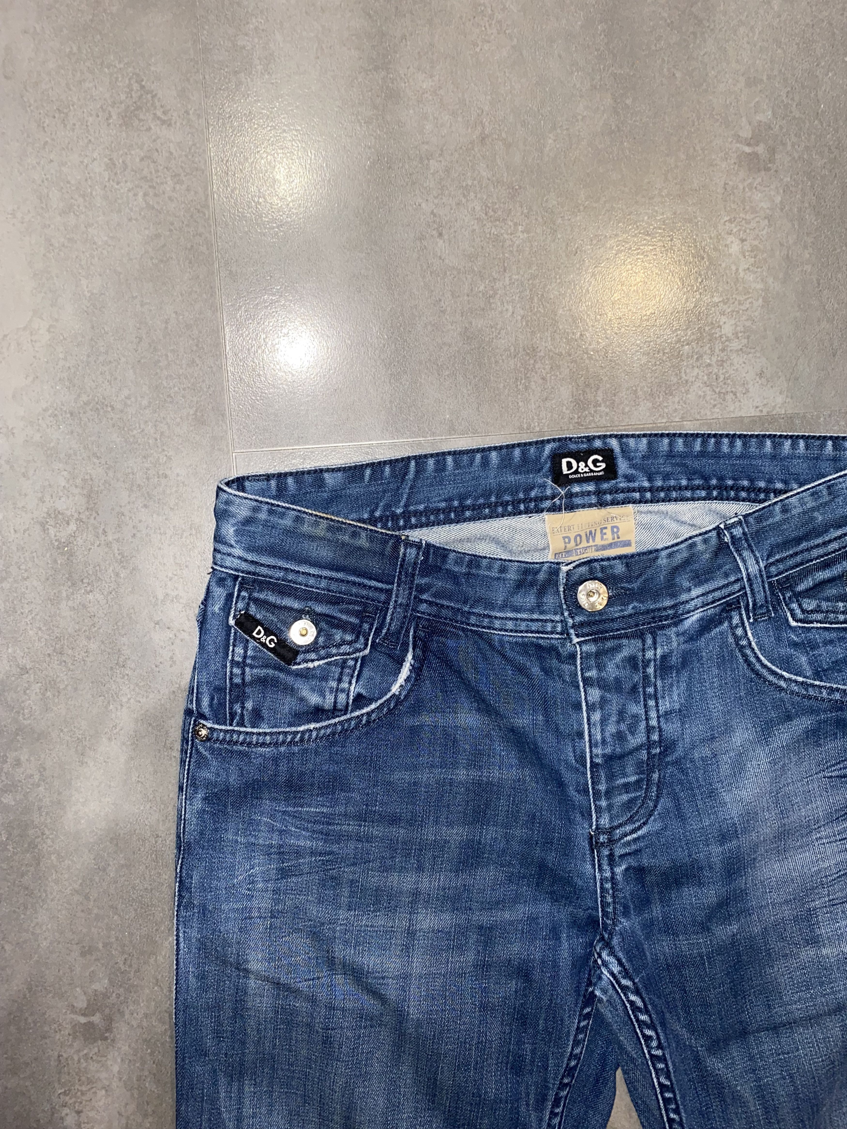 Dolce & Gabbana Dolce & Gabbana Patch Logo Light Indigo Denim Pants Size US 30 / EU 46 - 3 Thumbnail