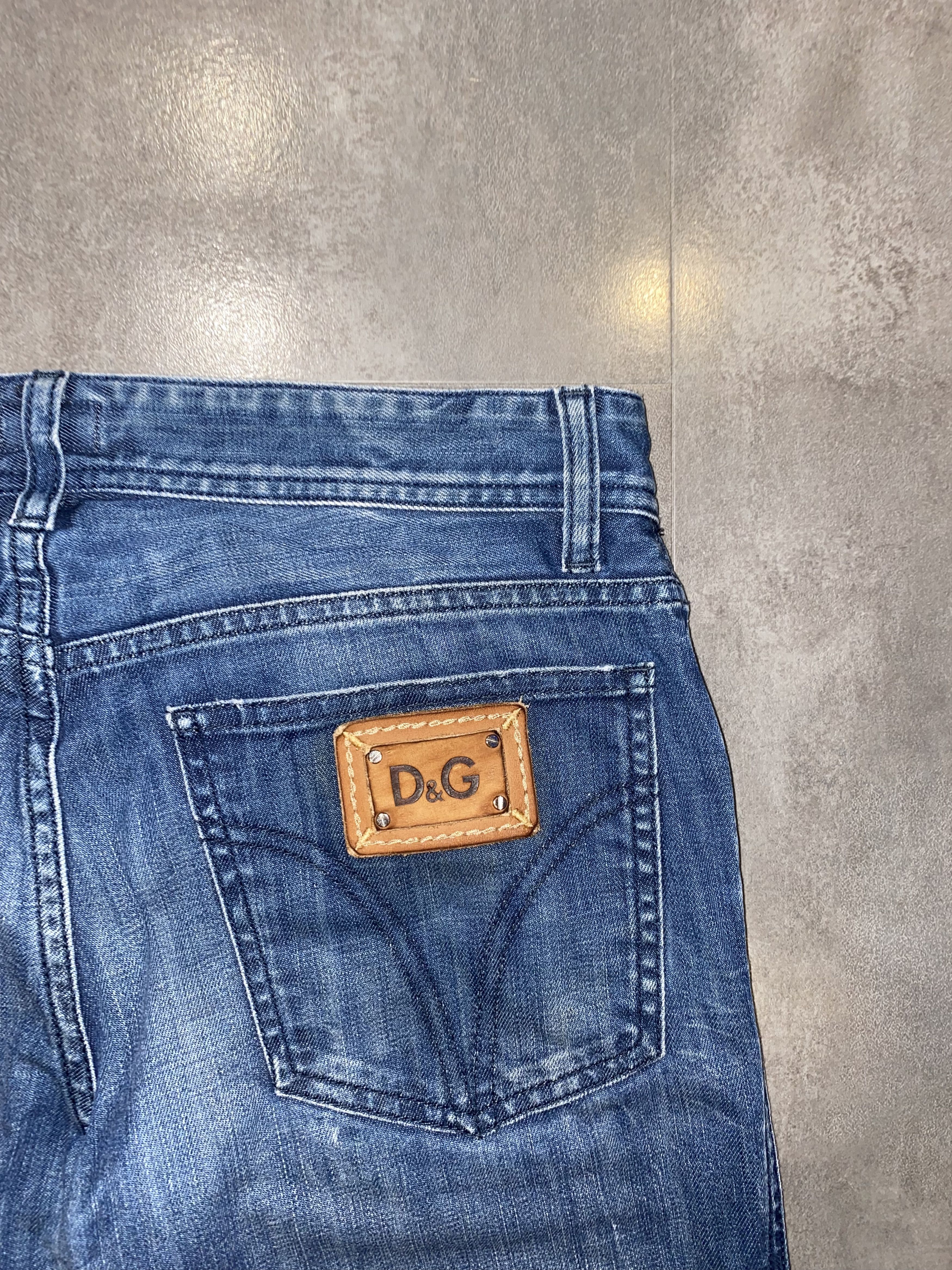 Dolce & Gabbana Dolce & Gabbana Patch Logo Light Indigo Denim Pants Size US 30 / EU 46 - 2 Thumbnail