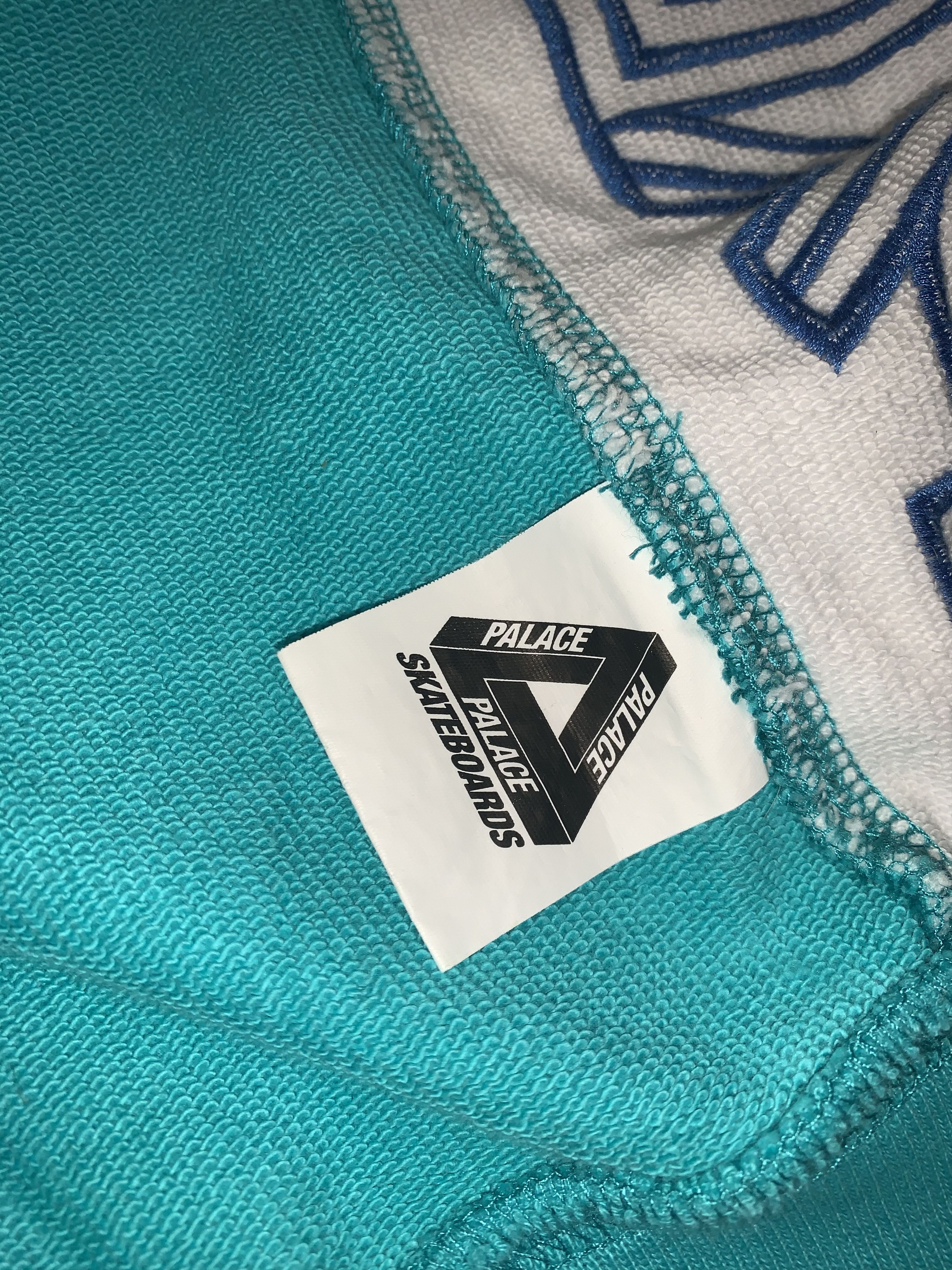 Palace AW16 Palace Utopians Turqoise Sport Zipped Hoodie Size US M / EU 48-50 / 2 - 15 Thumbnail
